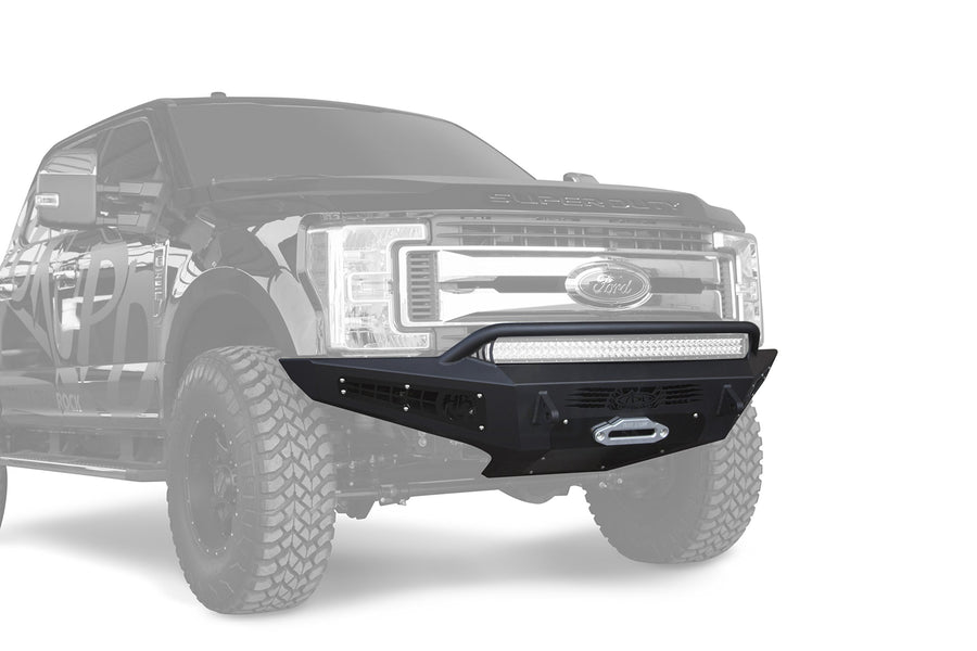 HoneyBadger Addictive Desert Designs Front Bumper for Ford Super Duty