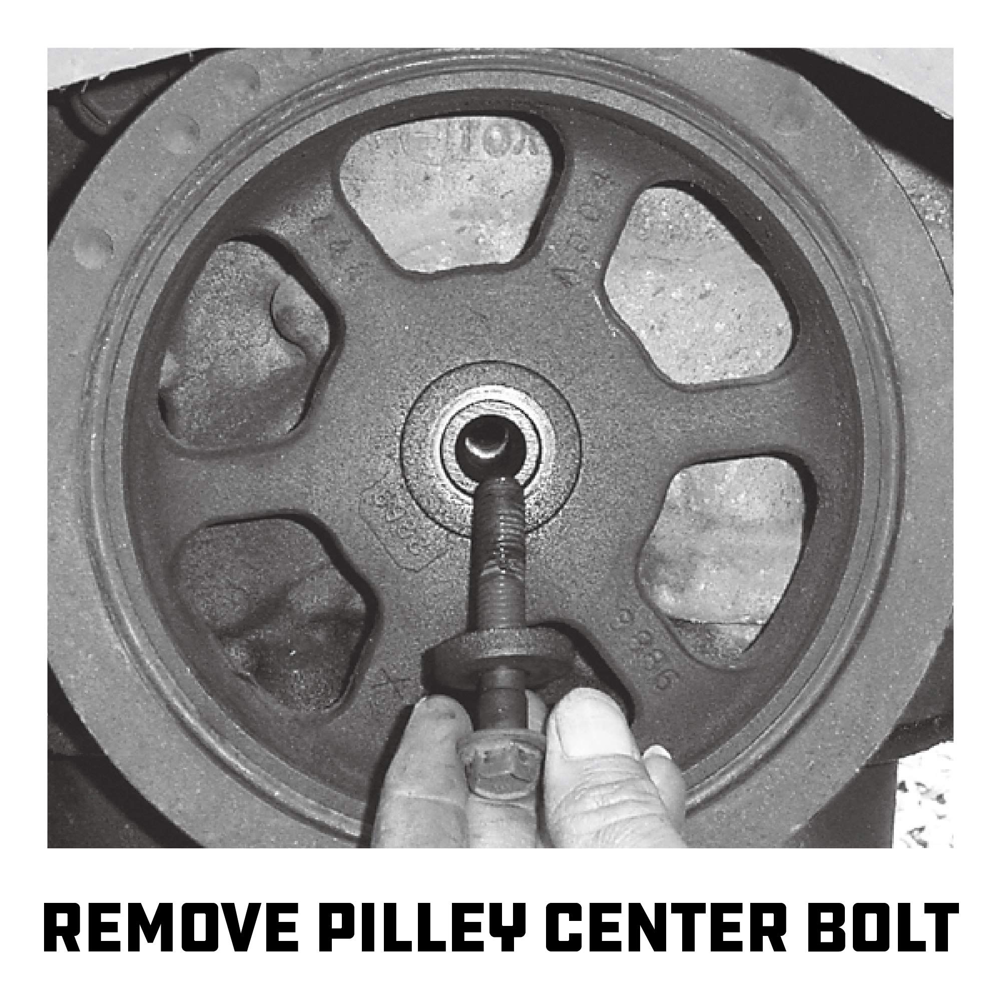 Powerbuilt 3 Jaw Harmonic Balancer Puller Set, Adjustable Crank Balancer Puller works with most late model cars and trucks in engine compartments without radiator removal - 647774