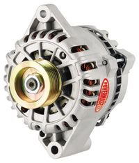 Alt Ford Powermaster 6G Natural 155A 6 grv Pulley Small Frame Str MTG I-FR-A VR