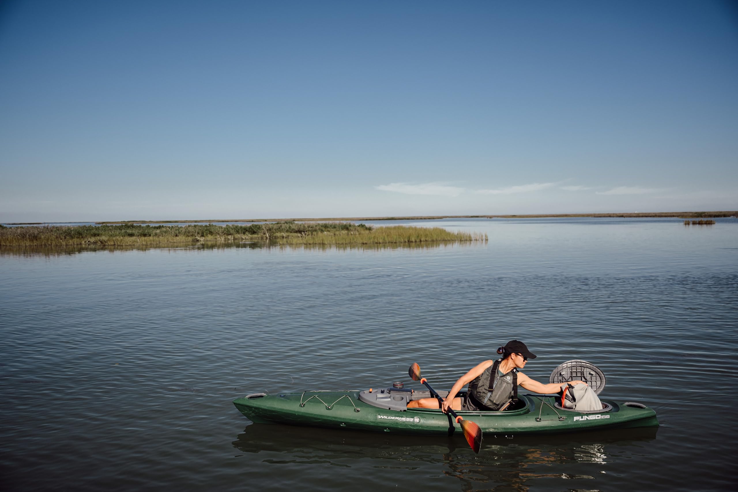 Pungo 105 Wilderness Systems Recreational Kayak - Sit Inside - Phase 3 Air Pro Comfort Seating - 10.6 ft - Forest Green