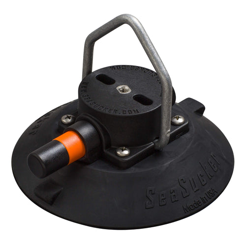 6" SeaSucker Vacuum Mount w/Aluminum Handle (Black)