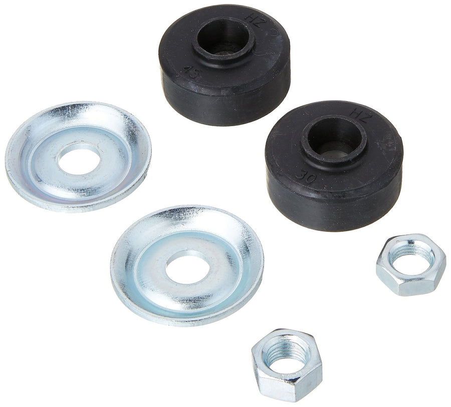 QA1 MK03 Top Stud Bushing Kit (; (2) Washers (2) Bushings (1) Hex Nut (1) Lock Nut), 1 Pack