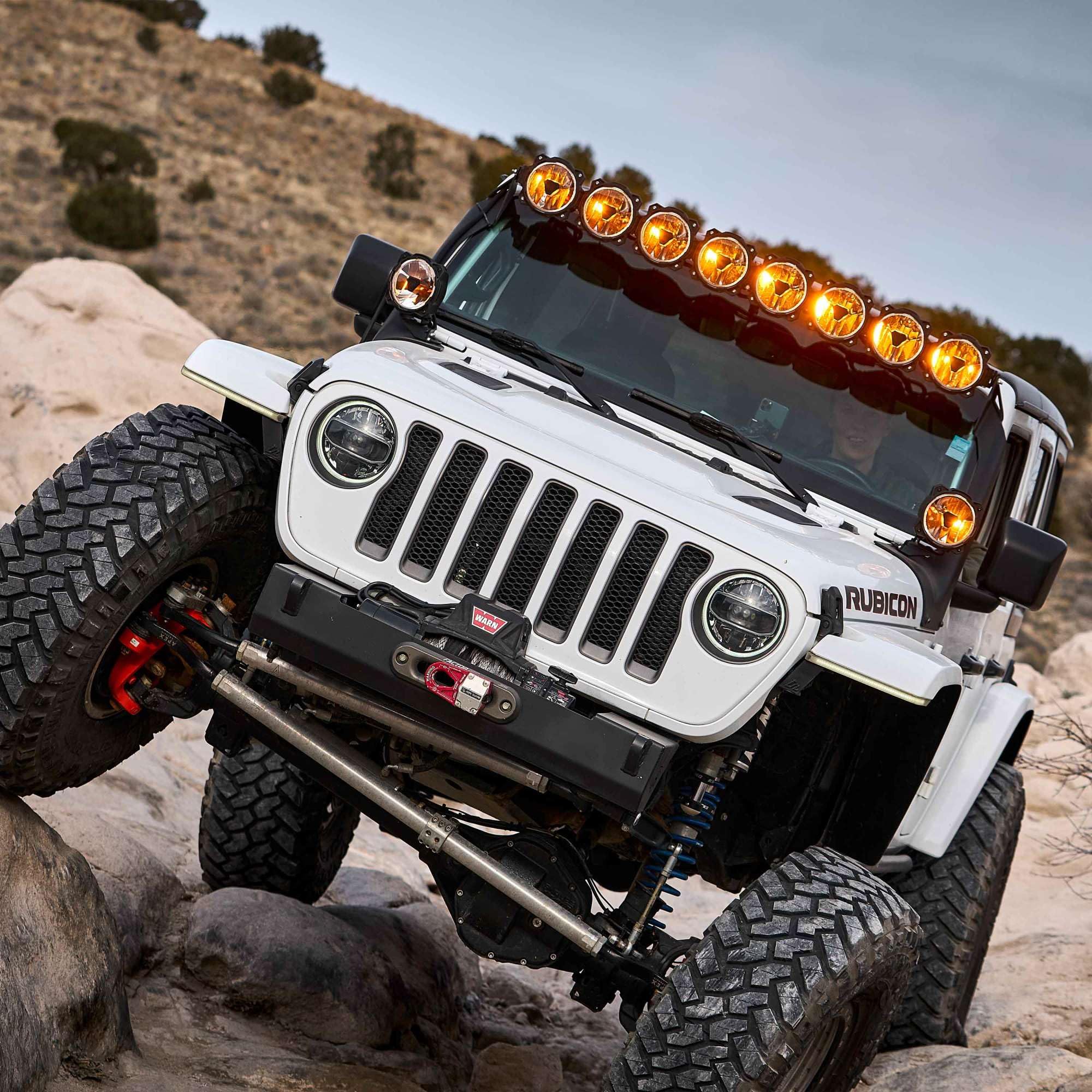 50" KC Hilites Gravity® Titan™ LED Light Bar - 8-Light