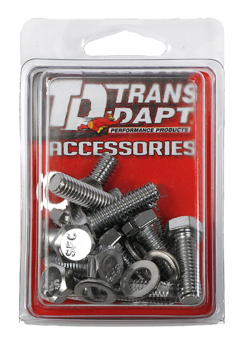 DIFF COVER BOLT SET TRANS-DAPT PERFORMANCE FOR GM 14 BOLT ALUMINUM COVER (9252)