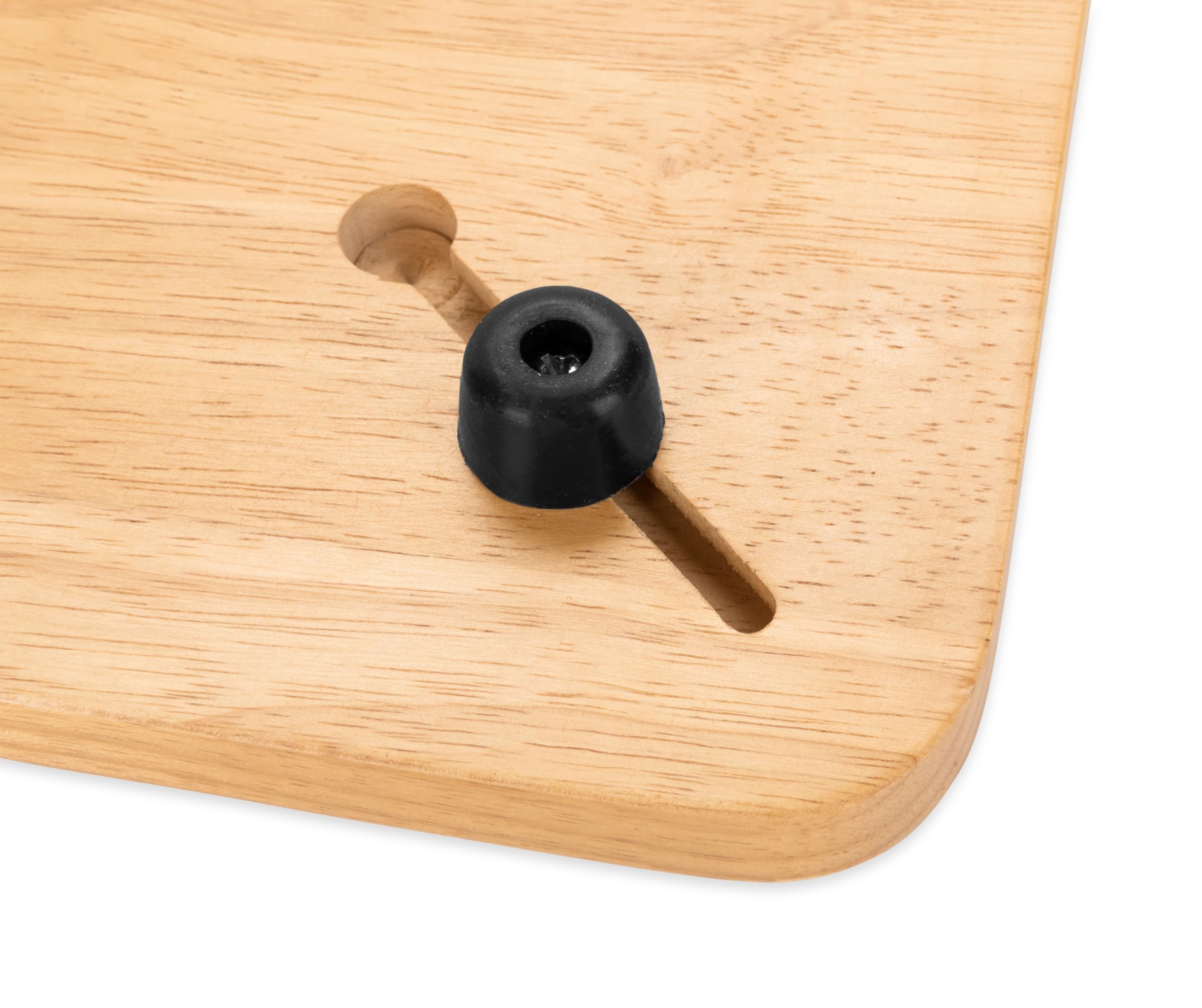 Camco Sink Cover Camper/RV | Features Adjustable Legs w/Non-Slip Feet & Solid Oak Hardwood Top w/Non-Toxic Gloss Finish | Top Measures 13” x 15” | Great for RVs, Campers, Boats & More (43431)