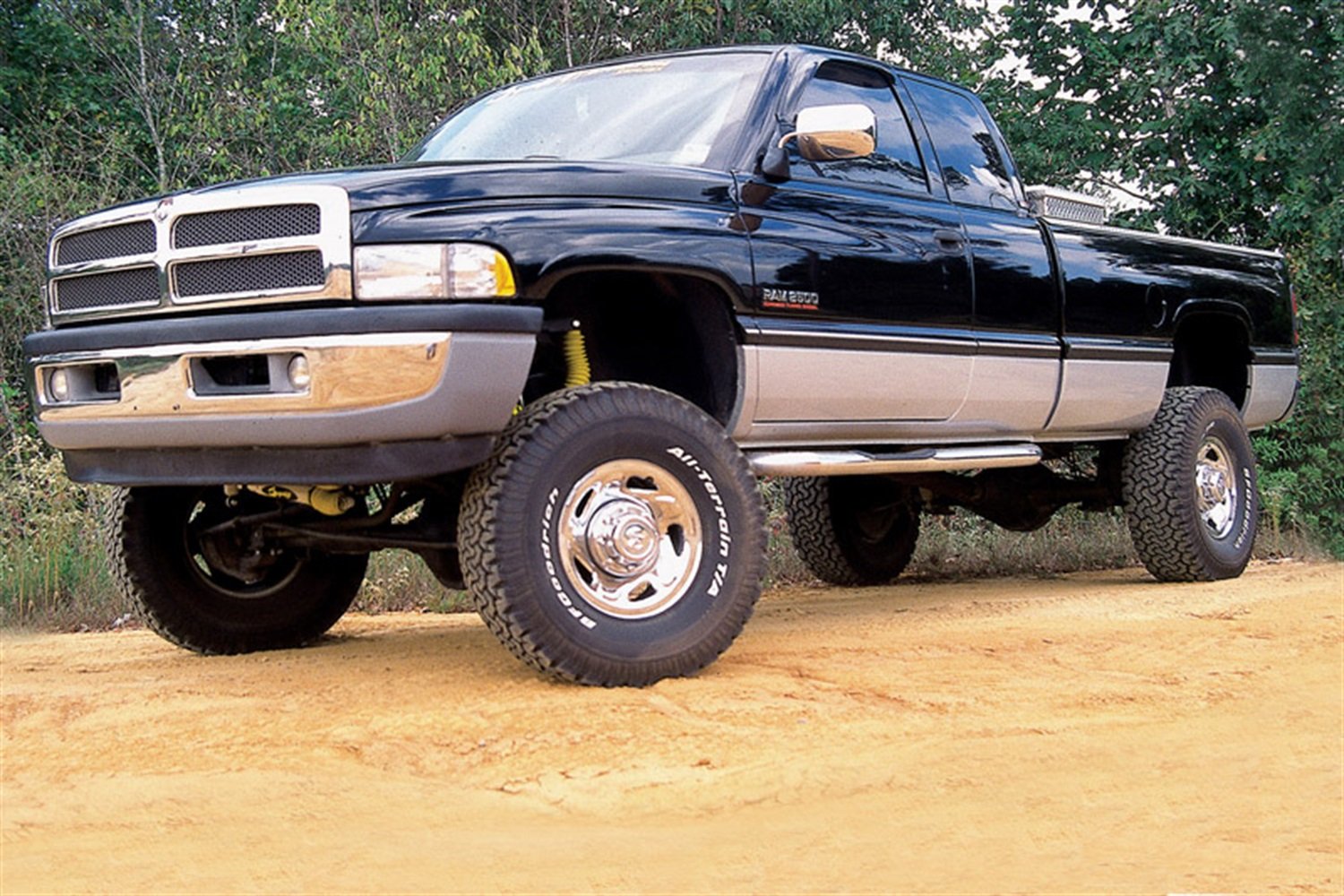 SUPERLIFT SUSPENSION RealTruck 5" Lift Kit for RAM 2500/3500 | Complete Lift Kit with Front & Rear Shadow Series Shocks and Radius Arms | K334 | Fits 1994-1999 Dodge RAM 2500 / 3500 Diesel Engine