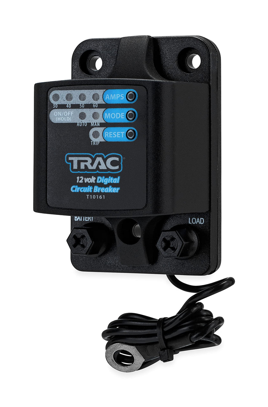 Trac Outdoors 30-60 Amp Digital Circuit Breaker - Innovative Design Eliminates the Inaccuracy of Thermal Breakers - Waterproof (69411)