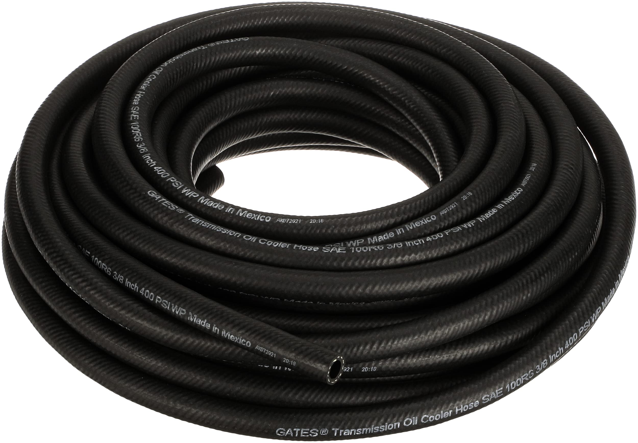 Transmission Oil Cooler Hose Gates 27061-50' Length, Inner Diameter 3/8"