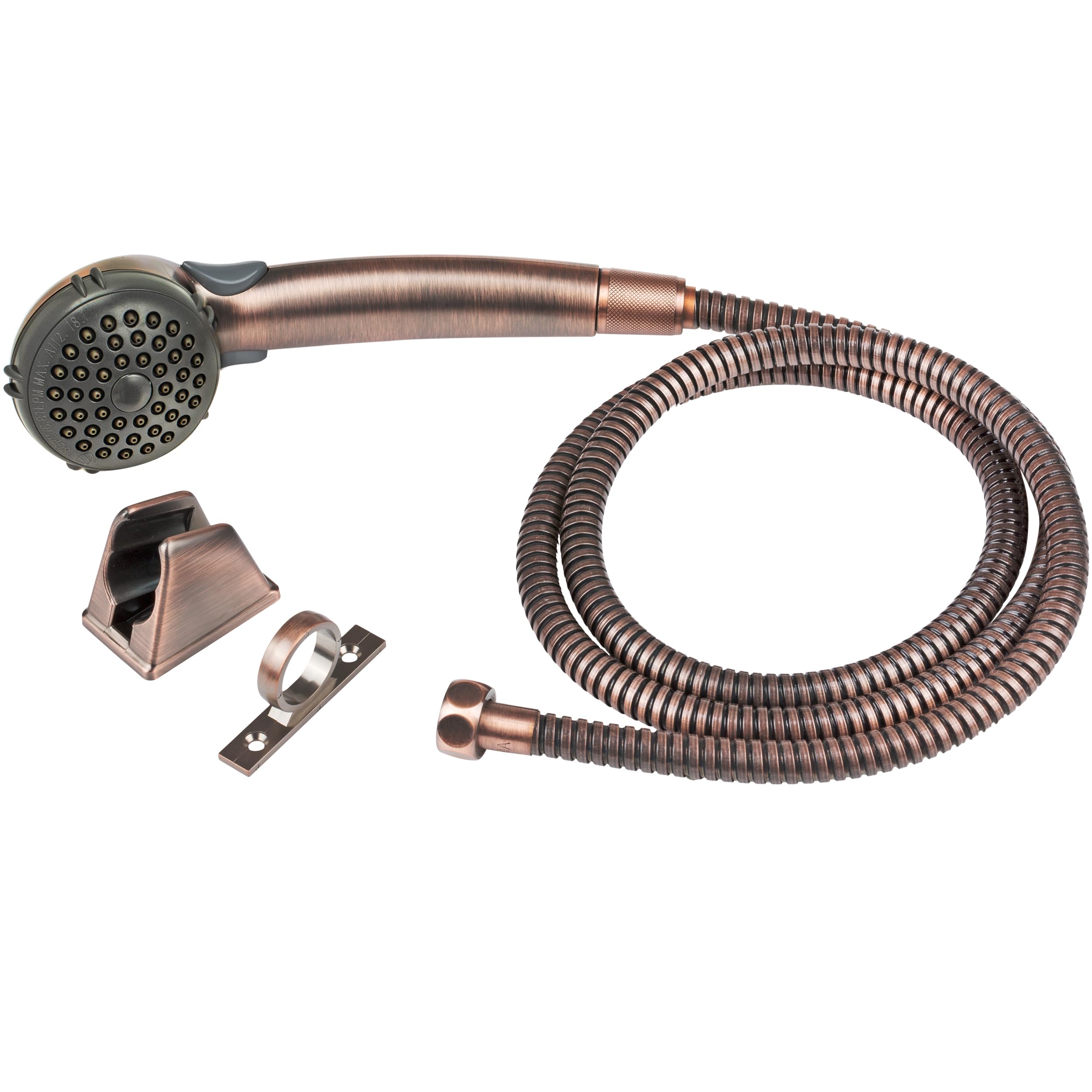 Dura Faucet RV Hand Held Shower Head DF-SA400K-ORB, Stainless Steel Hose Kit (Oil Rubbed Bronze)