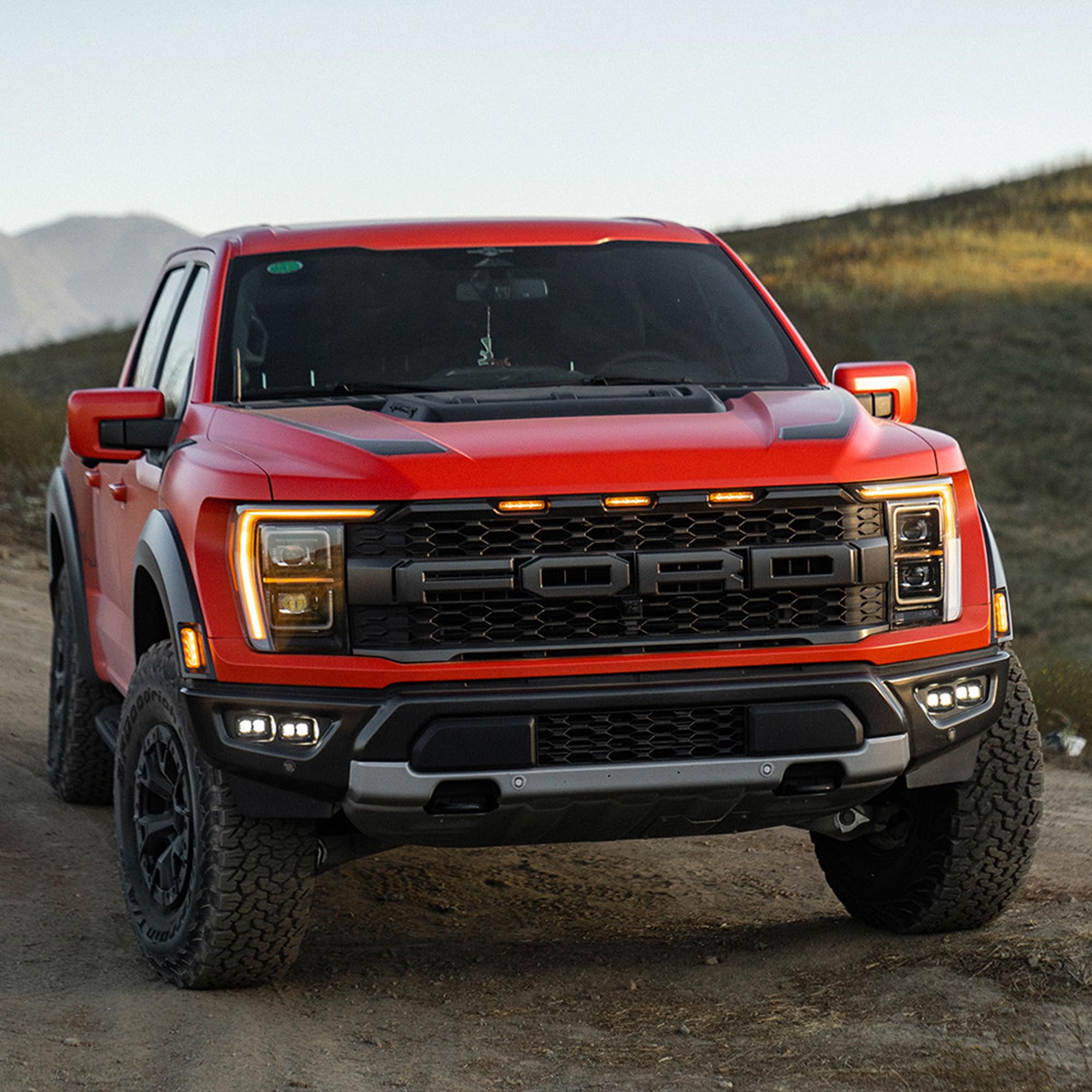 Baja Designs S2 LED Fog Pocket Kit SAE for Ford Raptor 2021+ Truck - Amber Lens