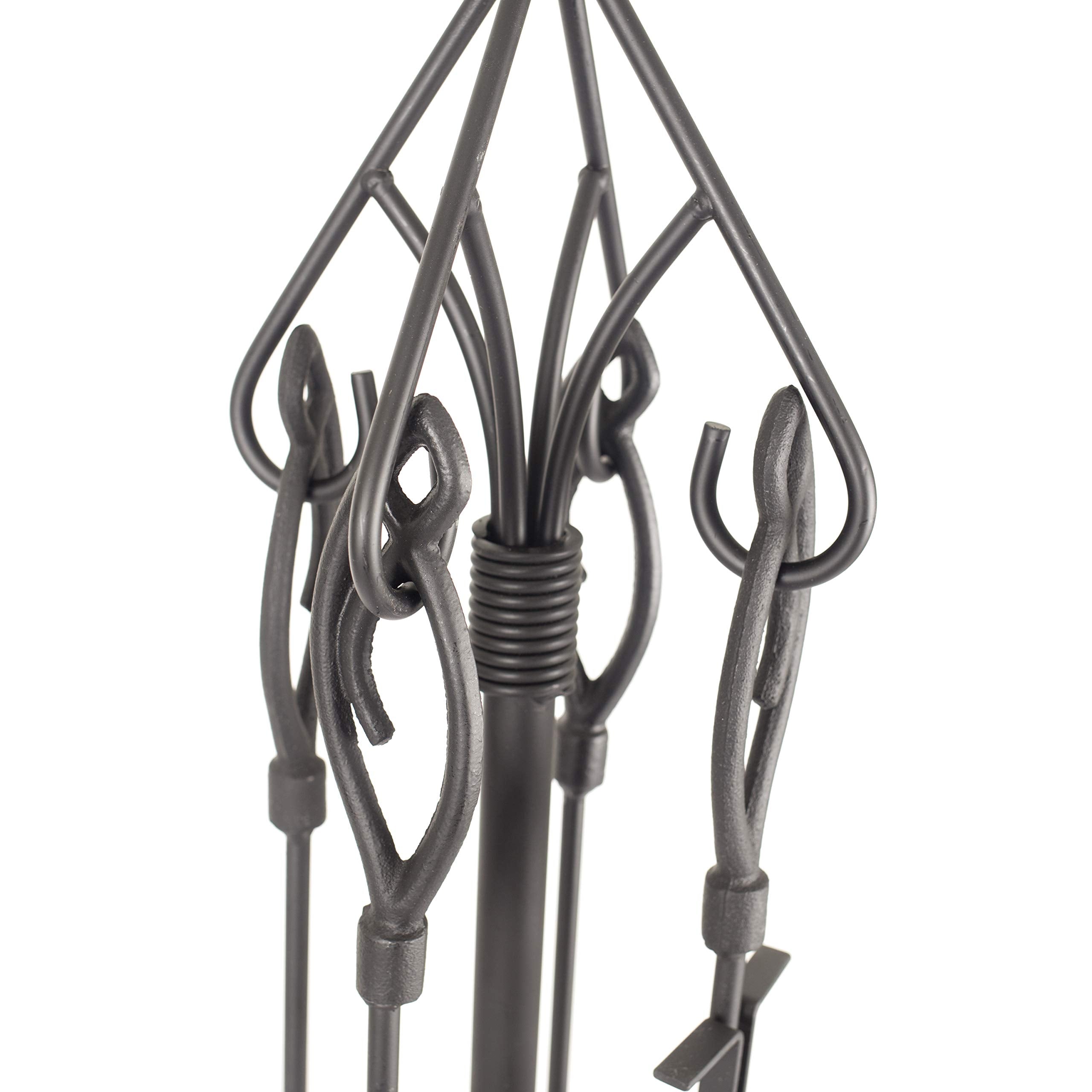 Gothic Pleasant Hearth Fireplace Toolset