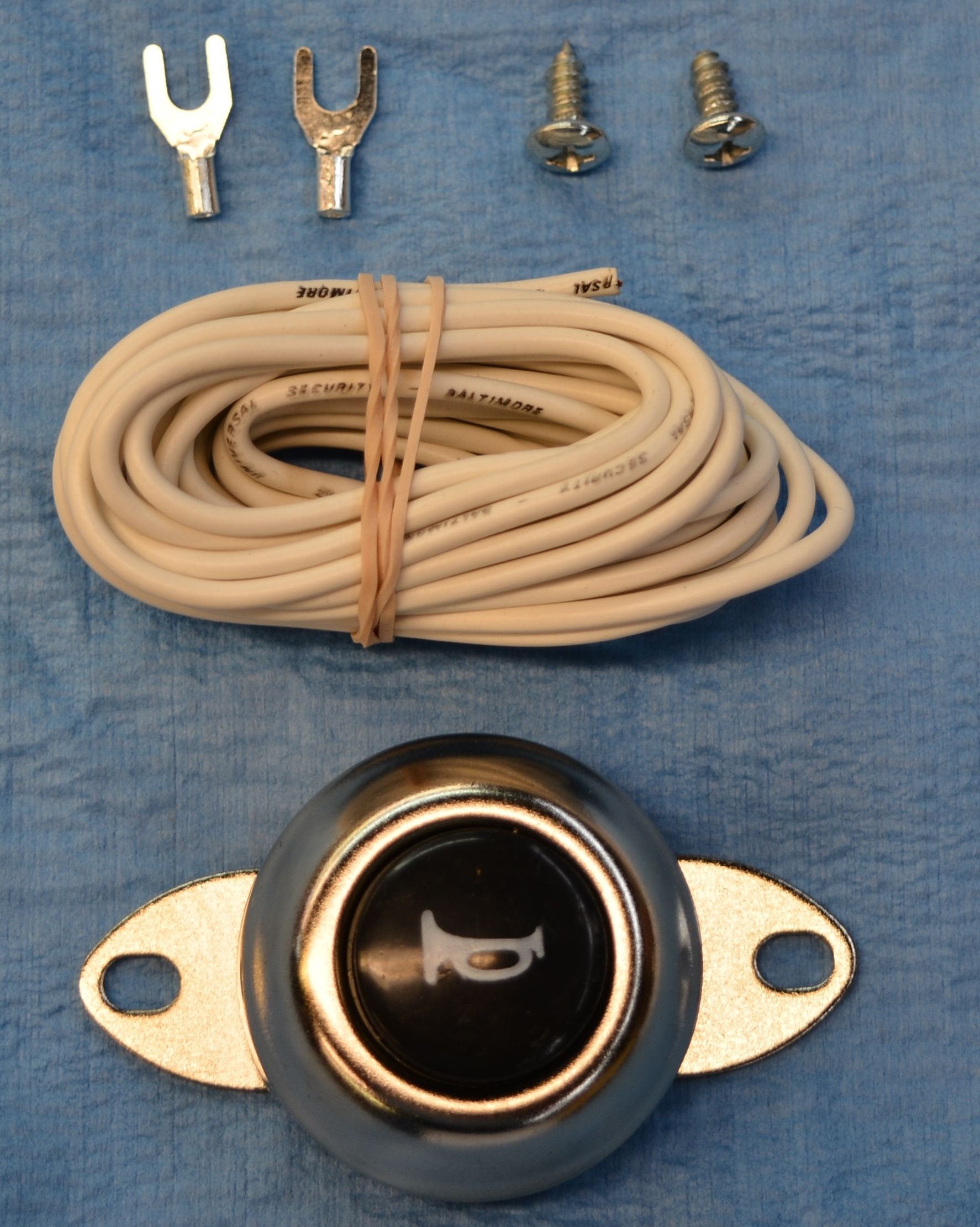 Horn Button Switch Kit, Wolo (HS-2) Chrome