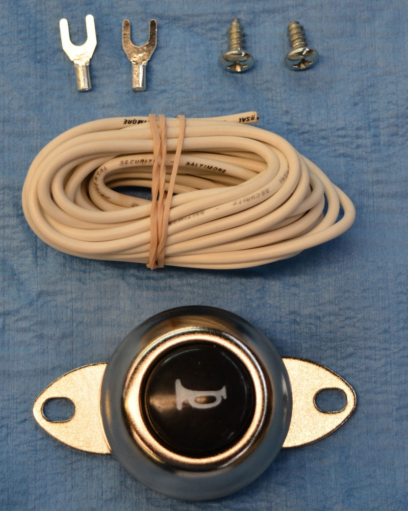 Horn Button Switch Kit, Wolo (HS-2) Chrome