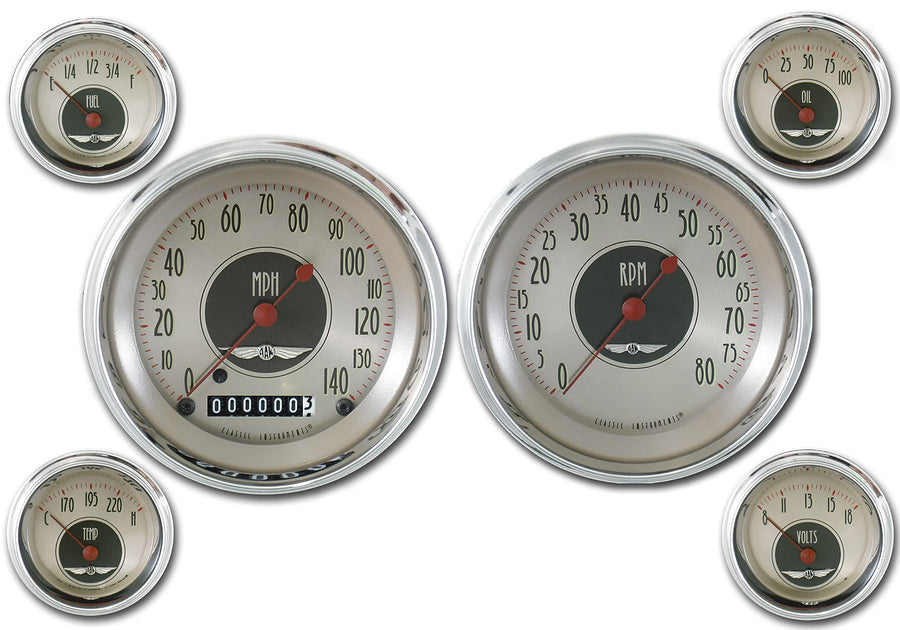 American Nickel Classic Instruments AN51SLC 6 Gauge Set