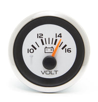 Sierra Argent 65550P Voltmeter Gauge 10 Volt - 16 Volt, Universal, Night Visible