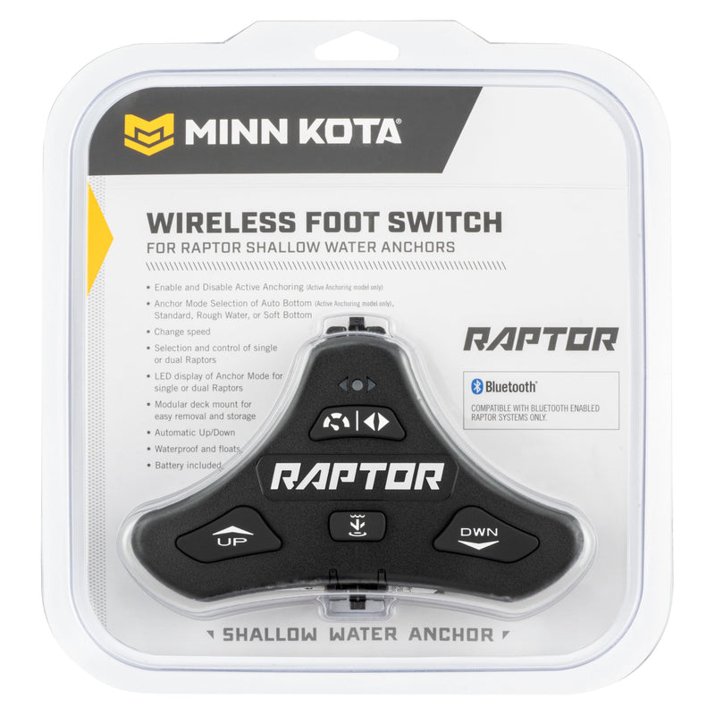 Minn Kota Foot Switch Wireless Bluetooth for Raptor