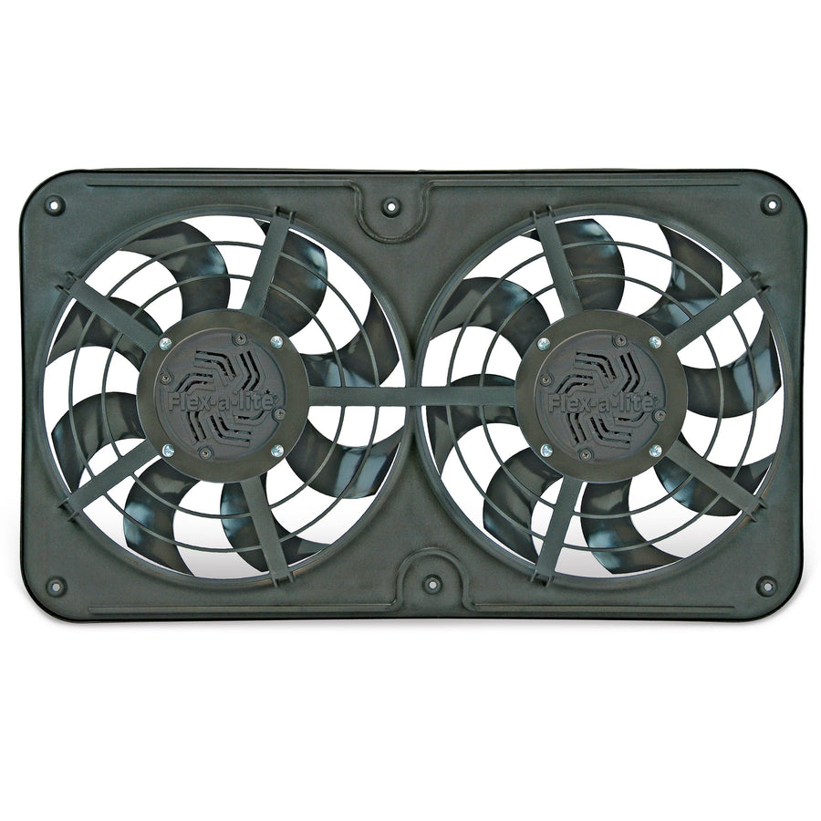 Flex-A-Lite X-Treme Electric Fan, Dual S-Blade Pusher-Puller / Reversible Fan (480), Car Accessories, 12 Inches