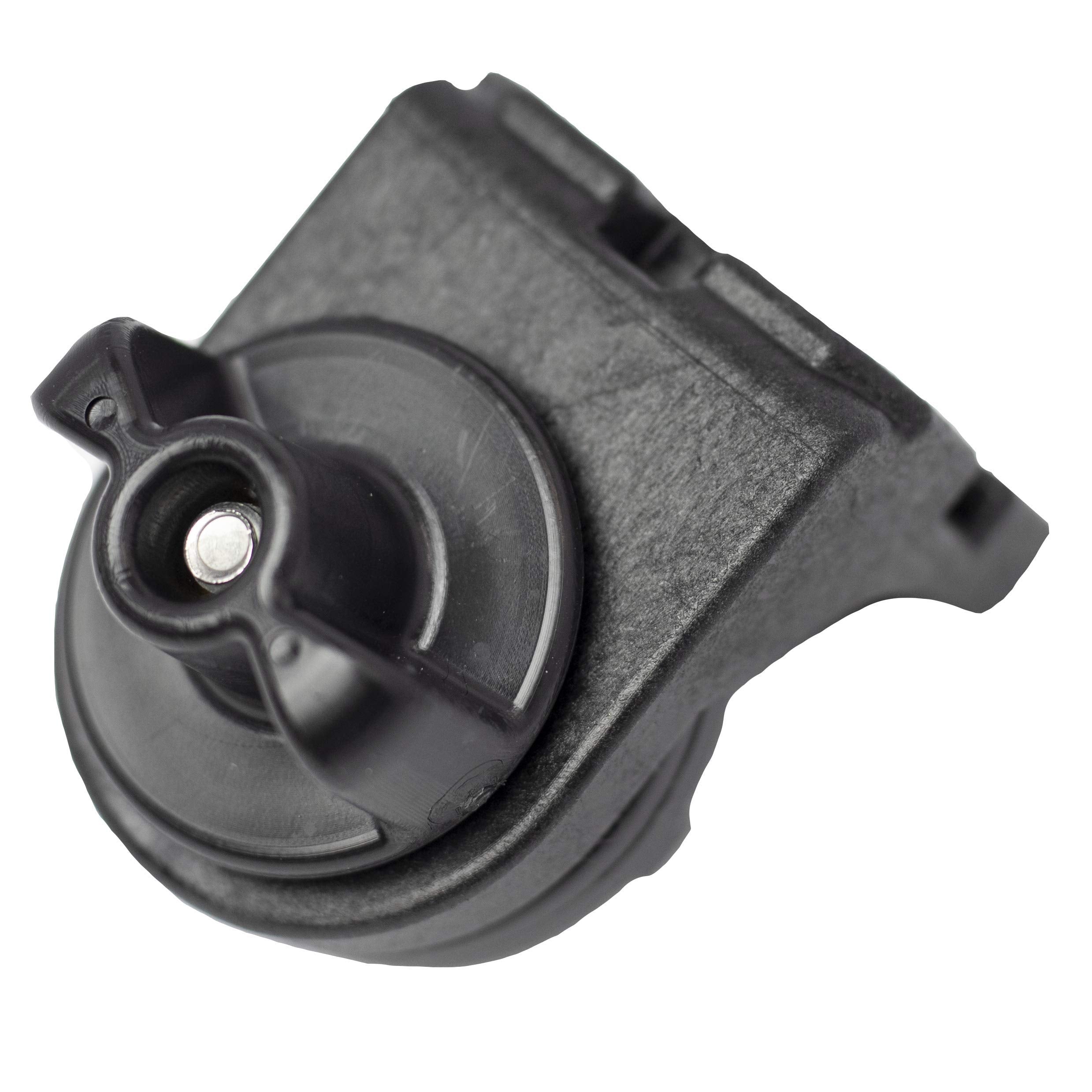 YakAttack Track Adapter Turnkey – 90° Mount | Fits Ranger, Lund, Triton, Crestliner, Tracker & More | Use GearTrac & MightyBolt Accessories on 90° Gunwale Boat Tracks | Made in USA