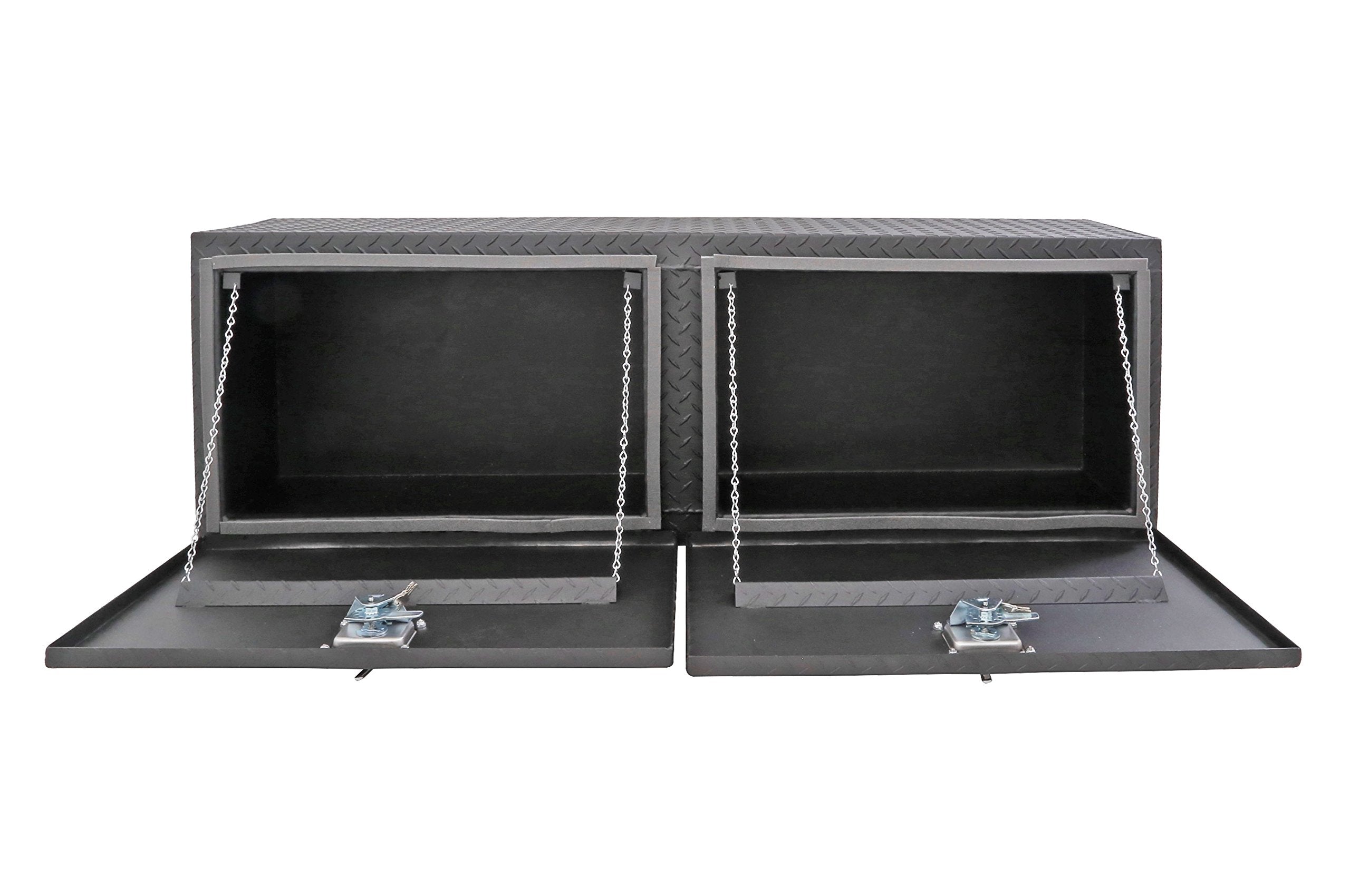 Dee Zee Black-Tread DZ59TB Aluminum Underbed Tool Box - 60"