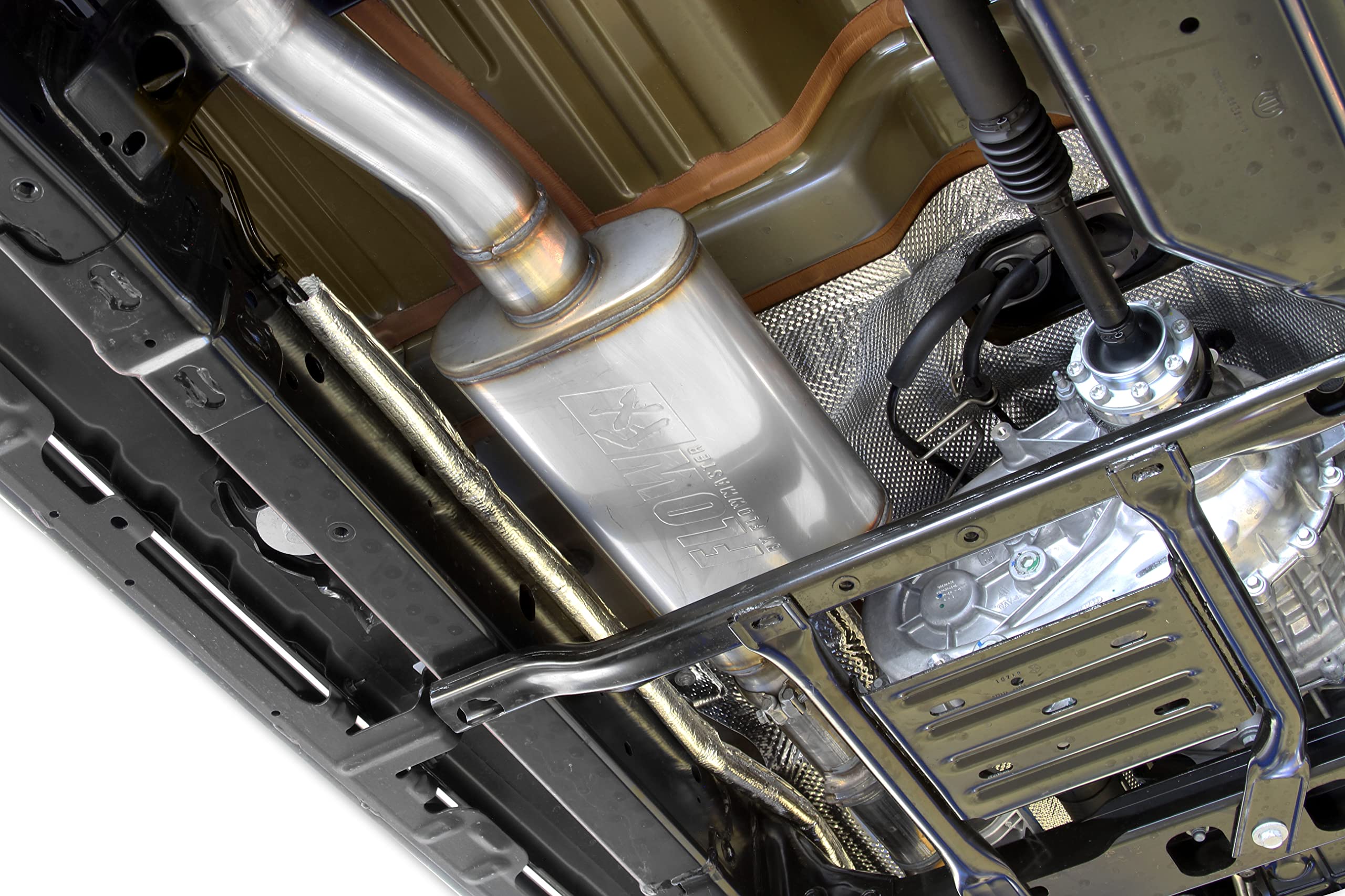 Flowmaster FlowFX 717912 Cat-Back Exhaust Kit 3 Inch 409 Stainless Steel 4.5 Inch Black Ceramic Coated 304 Stainless Steel Tip Compatible with 2020-2024 Jeep Gladiator JT3.6L