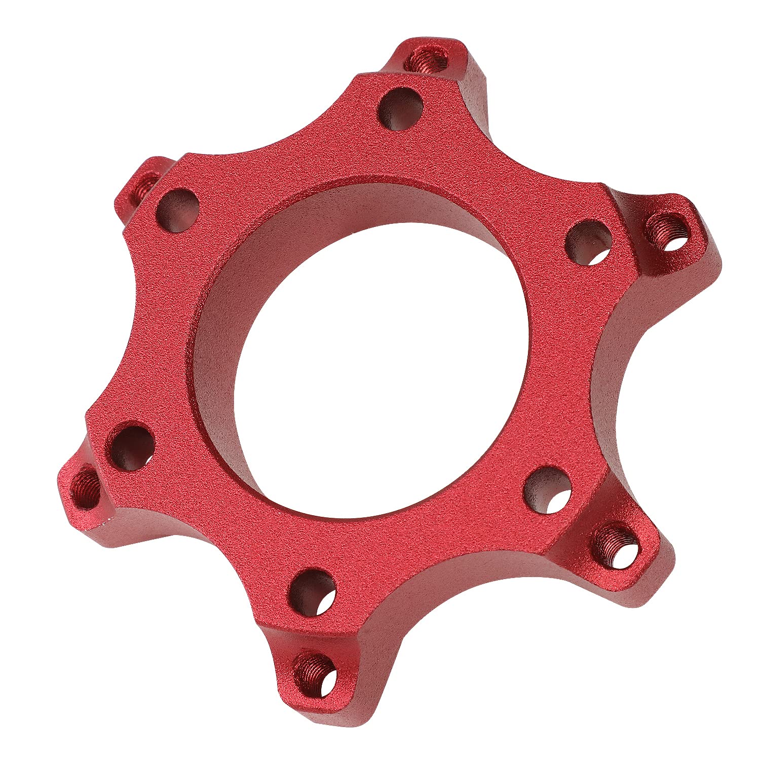 Red NRG Innovations SRK-LOTH-RD Gaming Steering Wheel Hub Adapter Compatible with Logitech G923 G29 G920 G27, 6 X 70mm Bolt Pattern