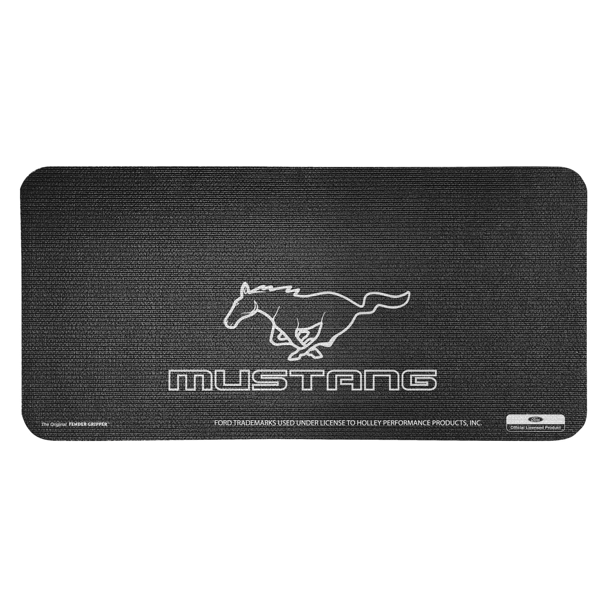 Fender Gripper Extra Long Cover Fender with Ford Mustang Running Pony Logo | Officially Licensed by Ford, Universal Fit, Model ELFG2105