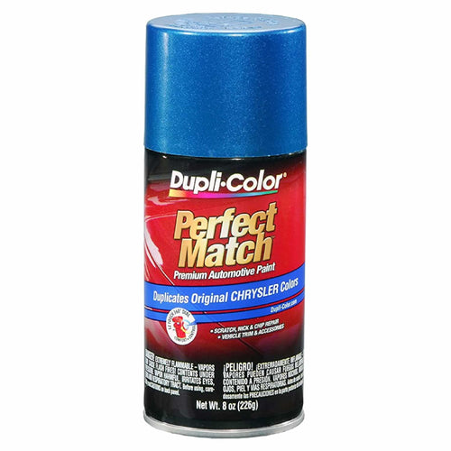 Chrysler Intense Blue Pearl, PB3 – Dupli-Color EBCC04227 Perfect Match Automotive Spray Paint – 8 oz. Aerosol Can