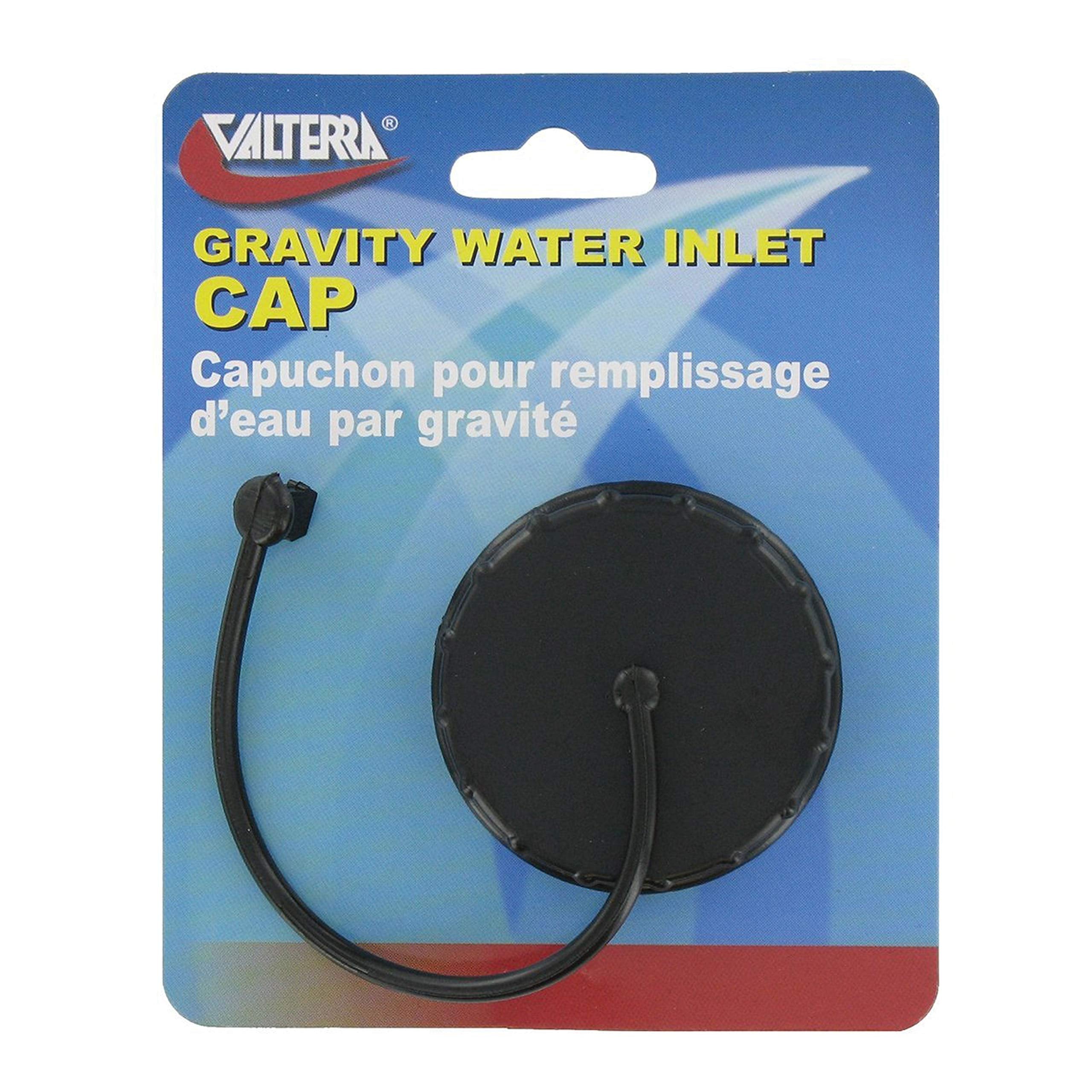 Black Carded Valterra A0120SBKVP Gravity Water Inlet Cap
