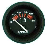 Amega 2" Sierra 57901P Voltmeter - 8-18 VDC