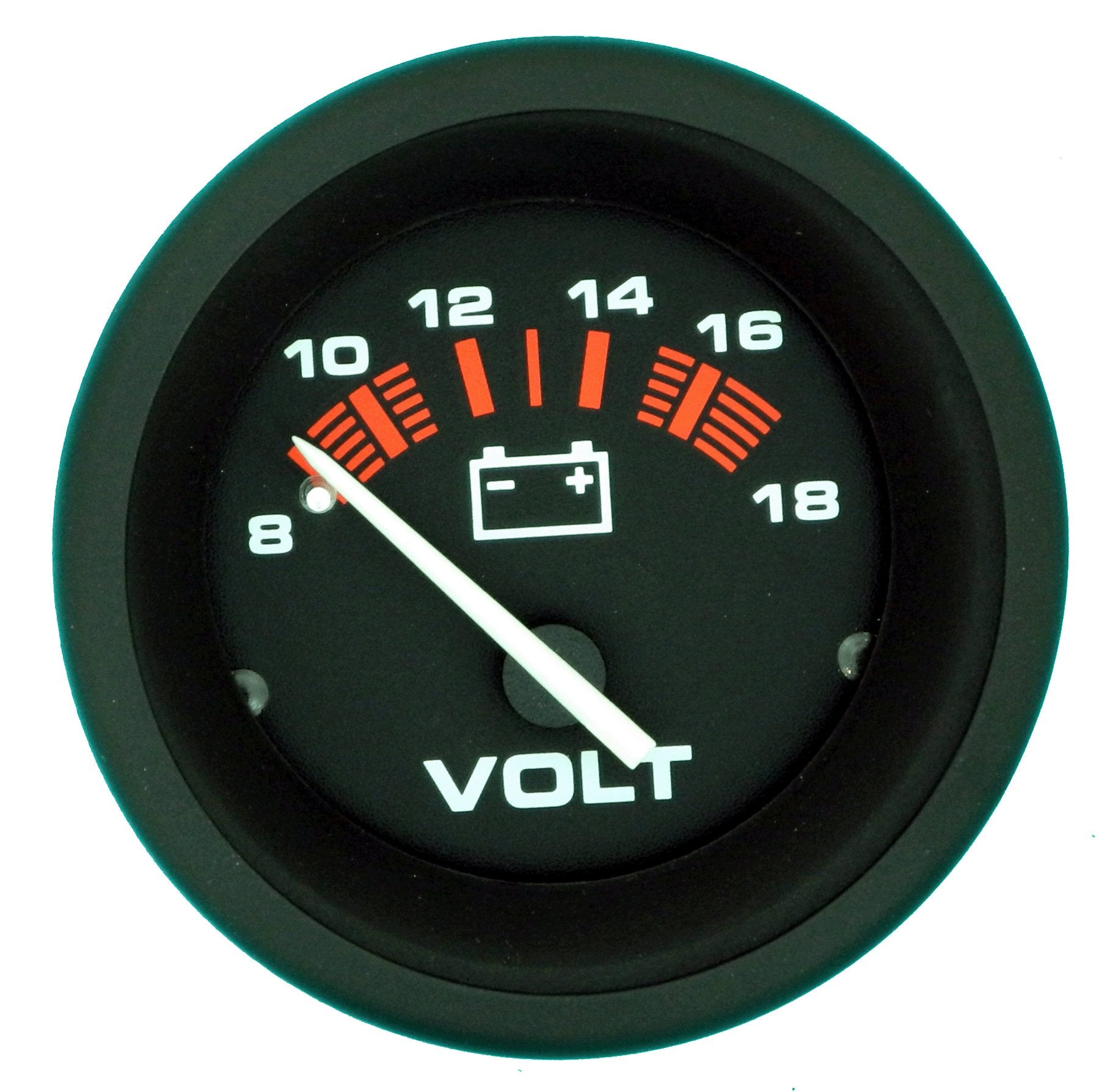 Amega 2" Sierra 57901P Voltmeter - 8-18 VDC