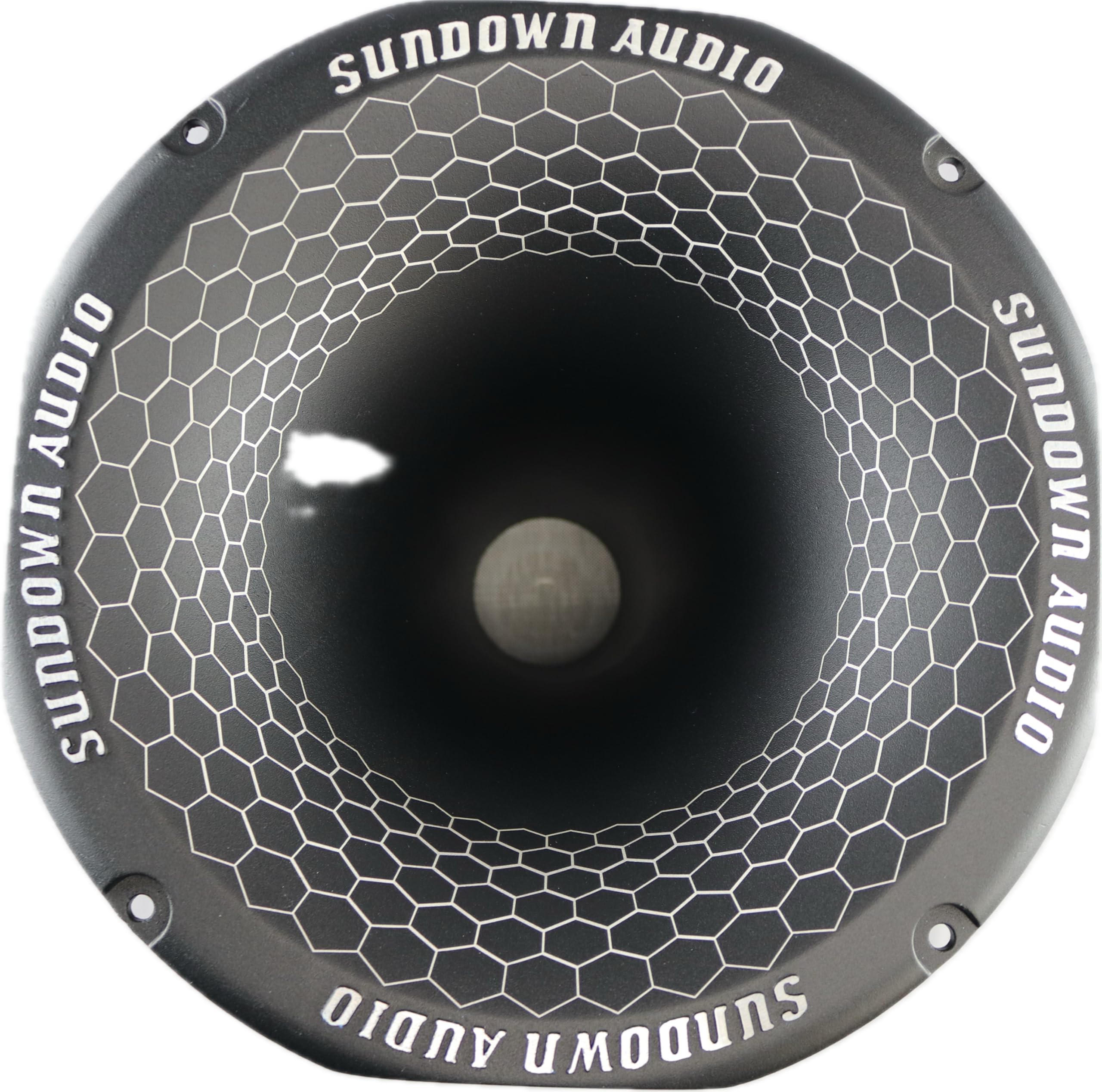 Sundown Audio 2" Throat SHFTL Super Horn Driver - 110W RMS (220W Program), 4 Ohm - 3" Voice Coil, Titanium Diaphragm, 118dB Sensitivity, 600Hz-20kHz - Die-Cast Aluminum Horn