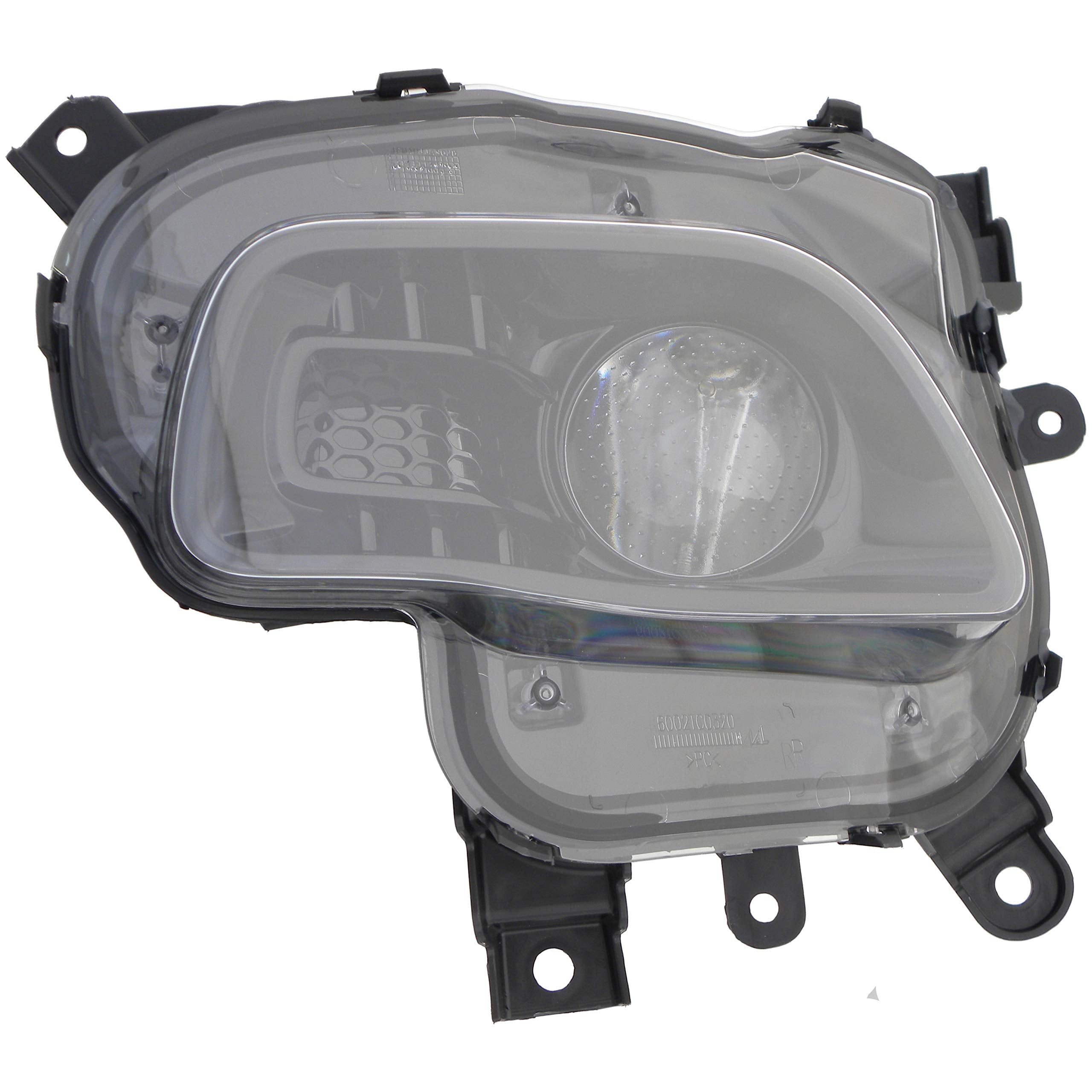 Driver Side Eagle Eyes CS381-B101L Headlamp Assy Fits Jeep Cherokee