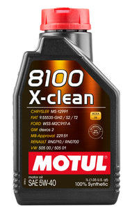 8100 X-Clean Motul 5W40 12X1L