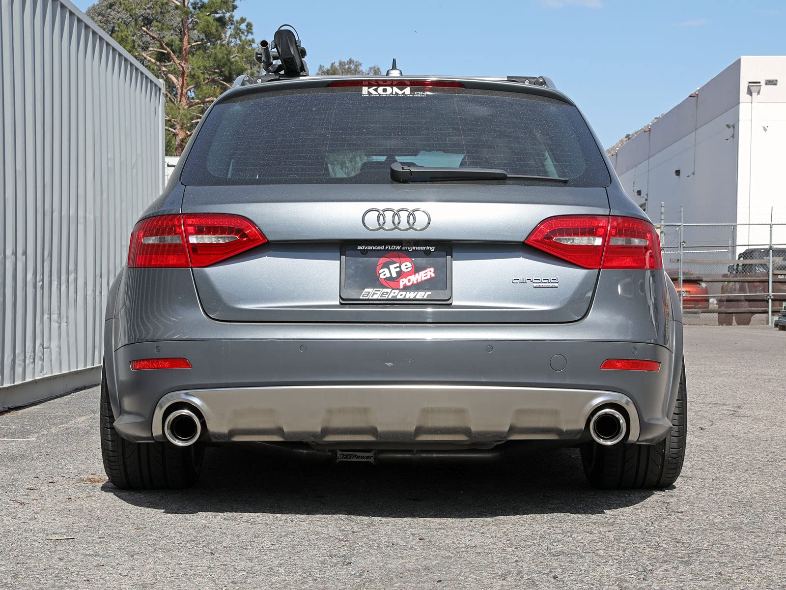 aFe Power MACH Force-Xp 49-36438-P 3 IN to 2-1/2 IN Stainless Steel Cat-Back Exhaust w/Polished Tip, fits Audi Allroad 13-16 L4-2.0L (t)