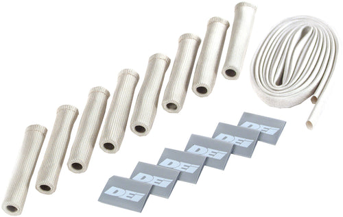 Design Engineering Protect-A-Boot and Wire 010702 Silver 8-Cylinder Kit for Spark Plug Boot and Wire Protection