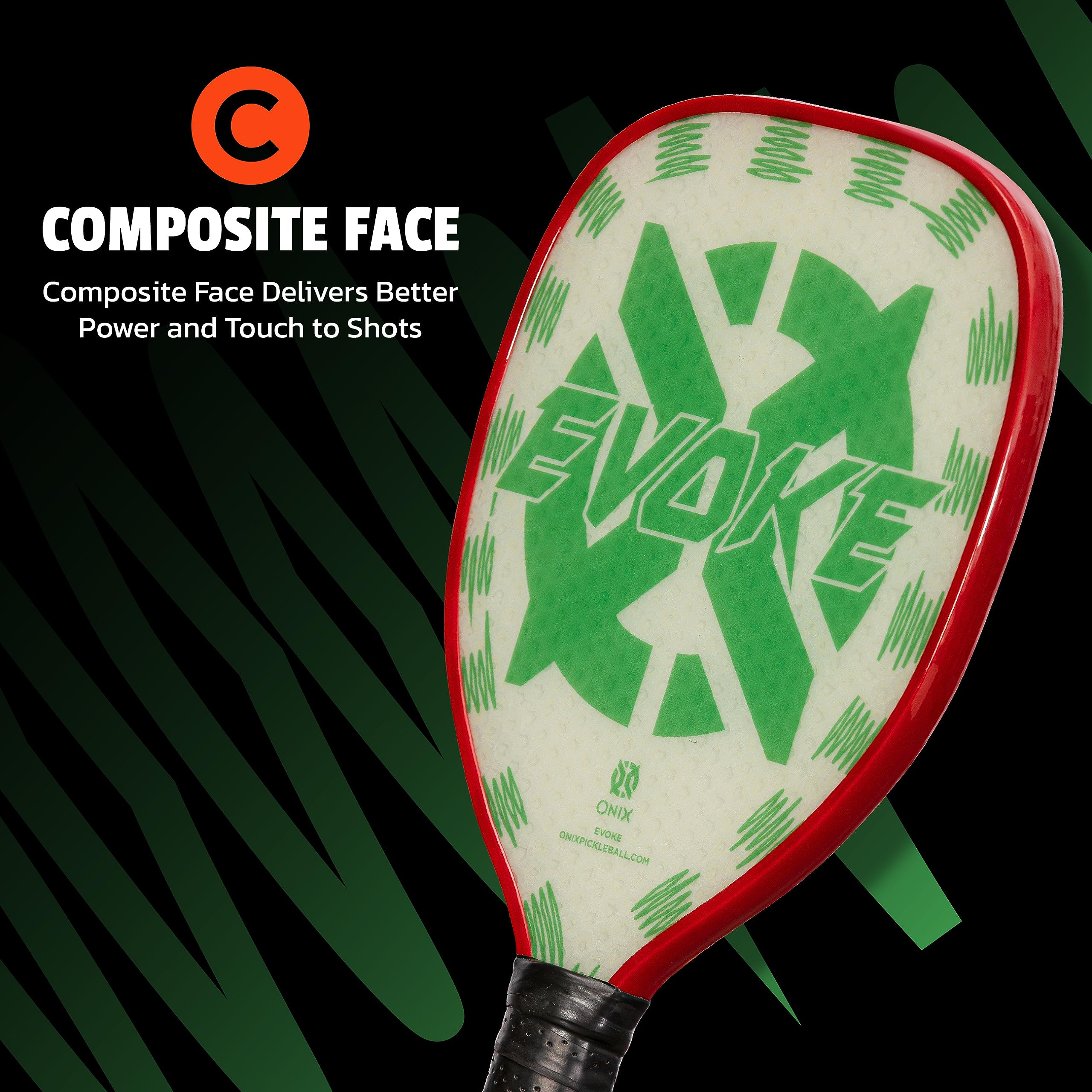 Onix Evoke XL Pickleball Paddles - Tear Drop, React, Inferno, Voyager, Summit