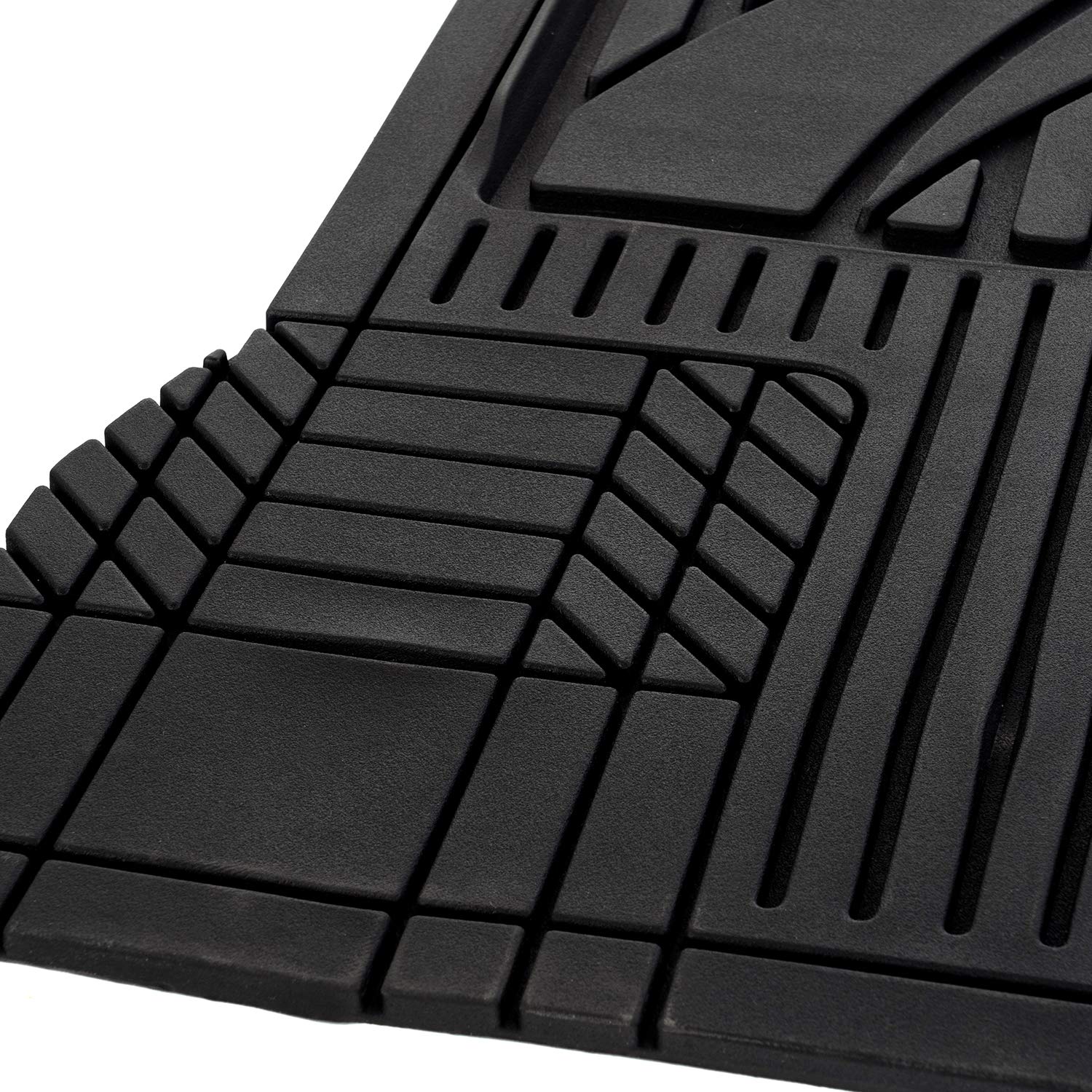 Rugged Ridge Floor Liner Set Universal Trim to Fit | 4-Piece Set, Black | 12987.90 | Universal Fit