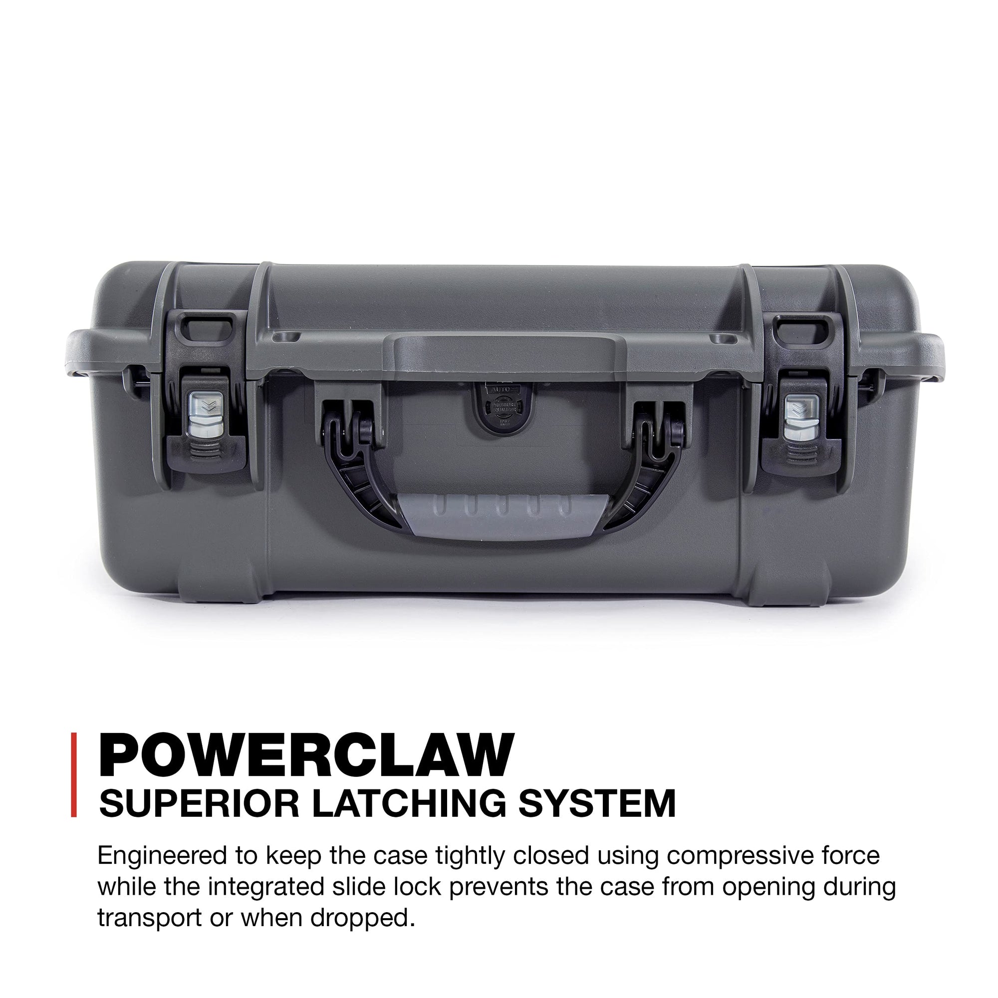 Graphite Nanuk 940 Waterproof Hard Case with Foam Insert