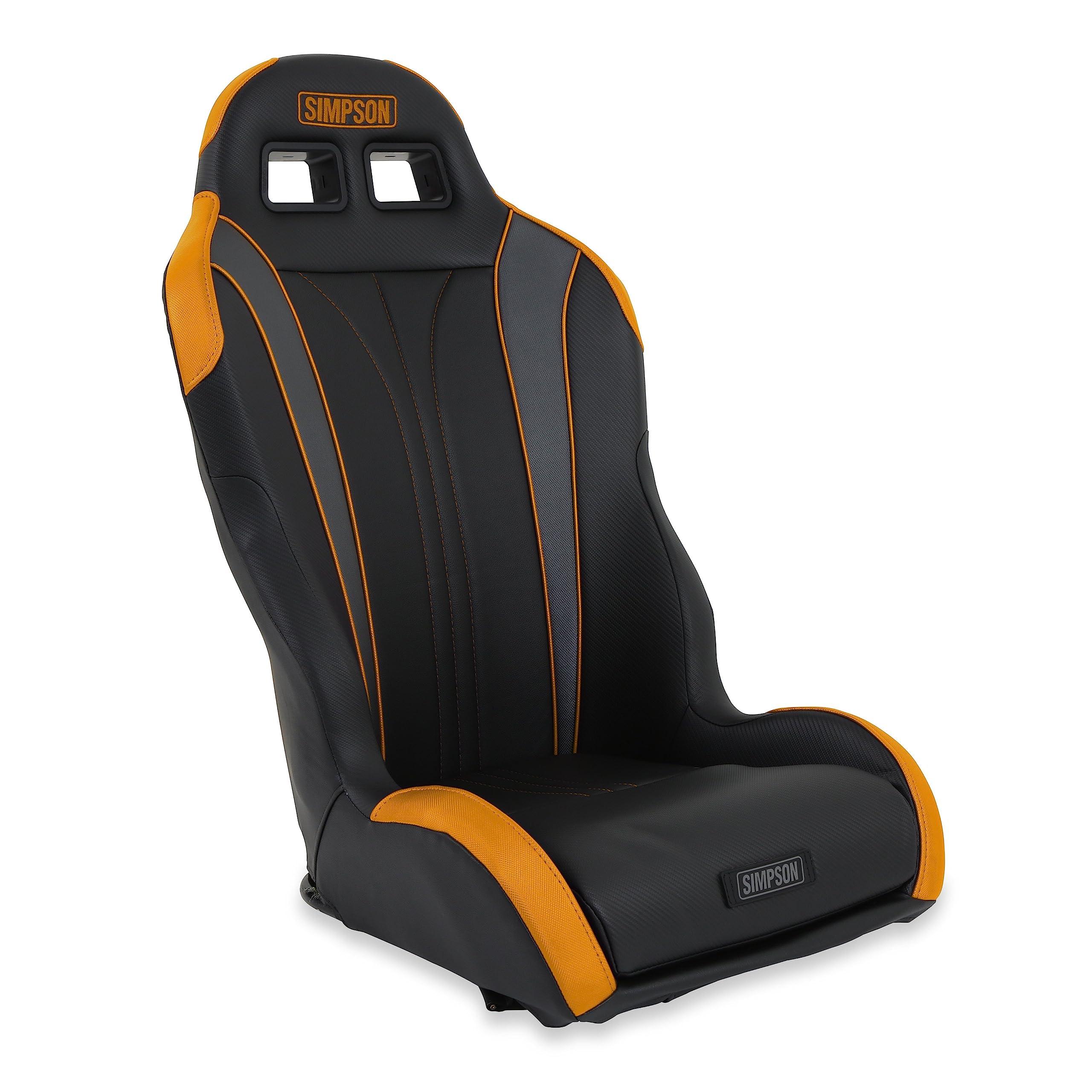 Vortex II Simpson Racing 104-308 UTV Seat Black/Orange Each