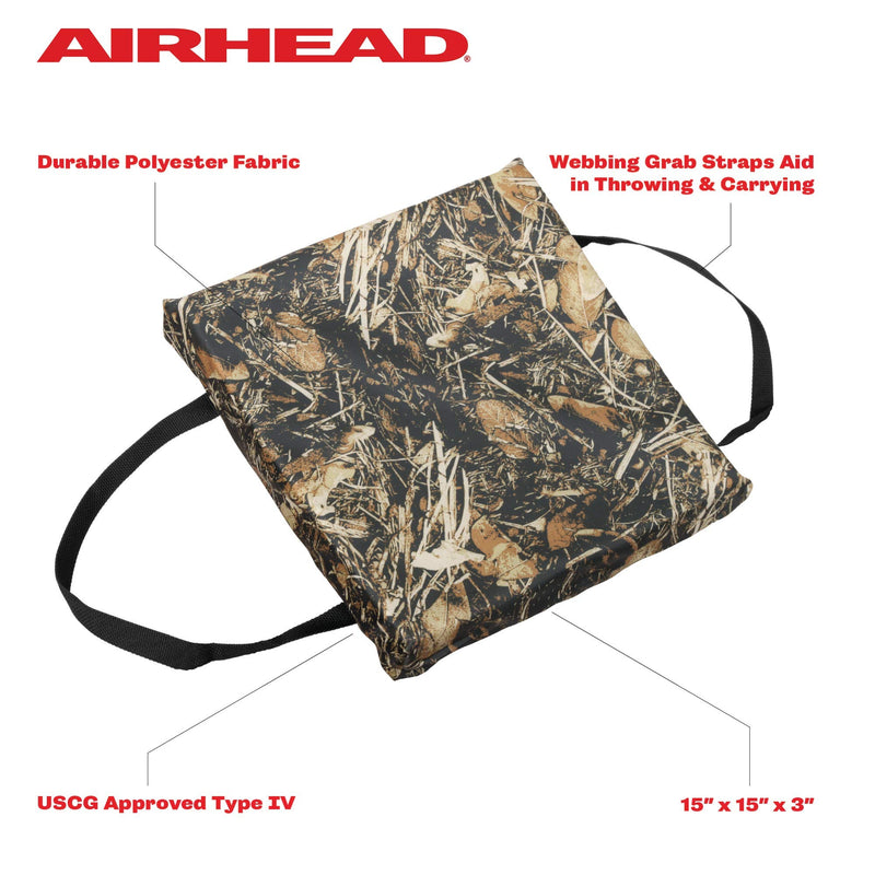 Camo Airhead Type IV Throwable Cushion