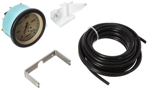 Sierra 61826P Sahara Pitot Type Speedometer Kit 5 to 35 Mph Dial Range Scratch Resistant, 3"