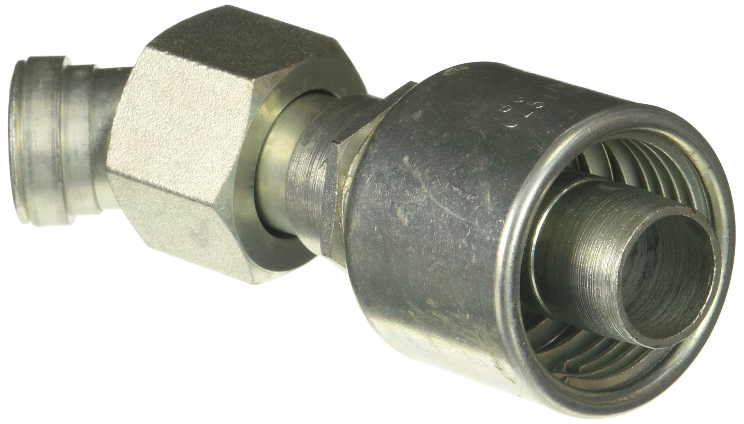 Gates Female G25175-1616 Jic 37 Flare Swivel 45 Bent Tube (Mega Crimp)