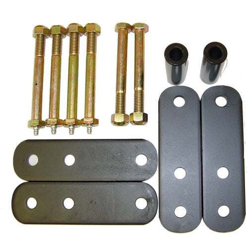 Suspension Leaf Spring Shackle Kit, Rugged Ridge Front, 1 Inch Lift | 18265.14 | Fits 1987-1995 Jeep Wrangler YJ