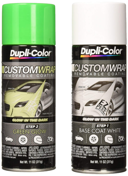 Custom Wrap Dupli-Color Glow in the Dark Green ECWRC8710
