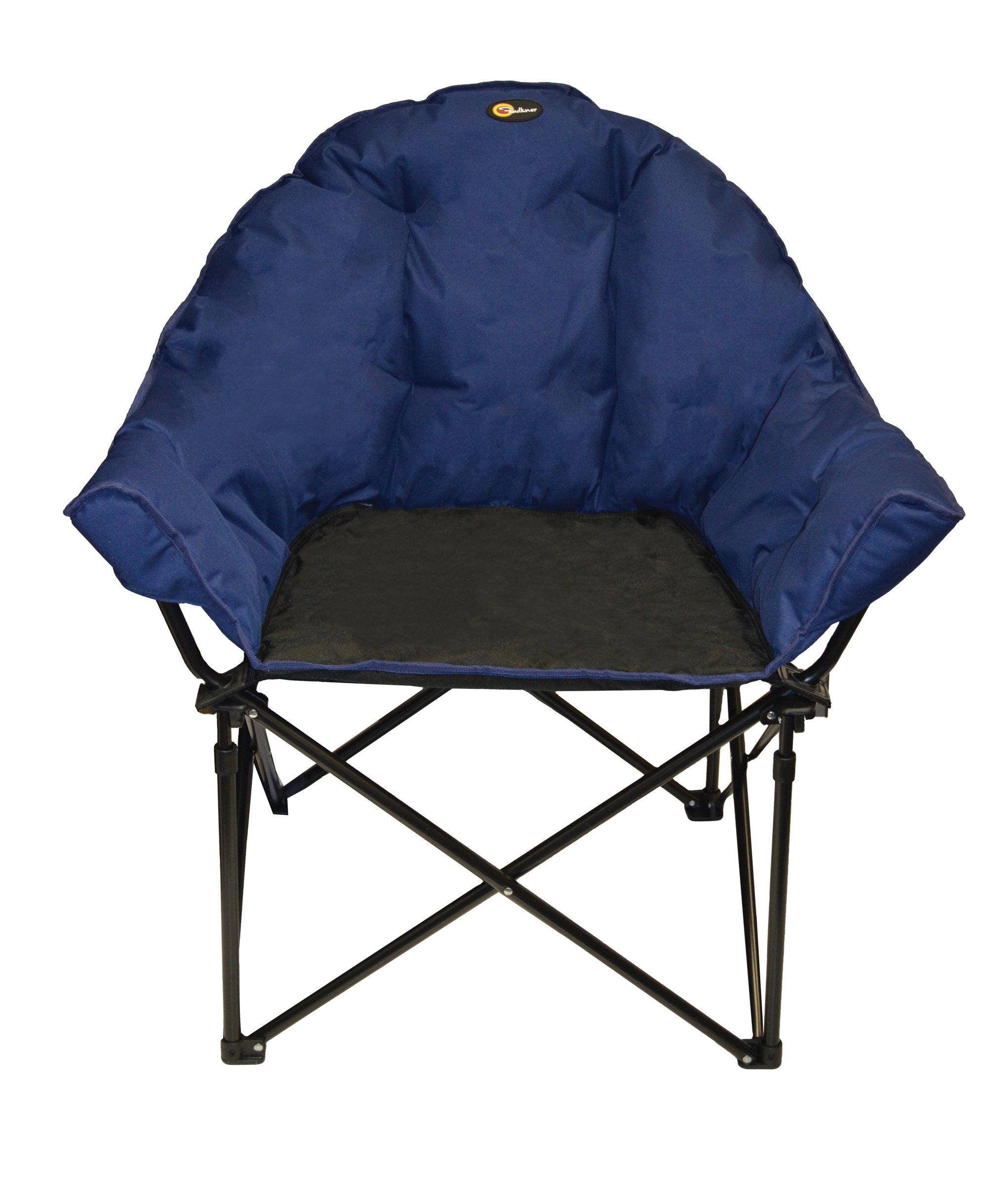 Big Dog Faulkner Bucket Chair, Blue/Black 49575