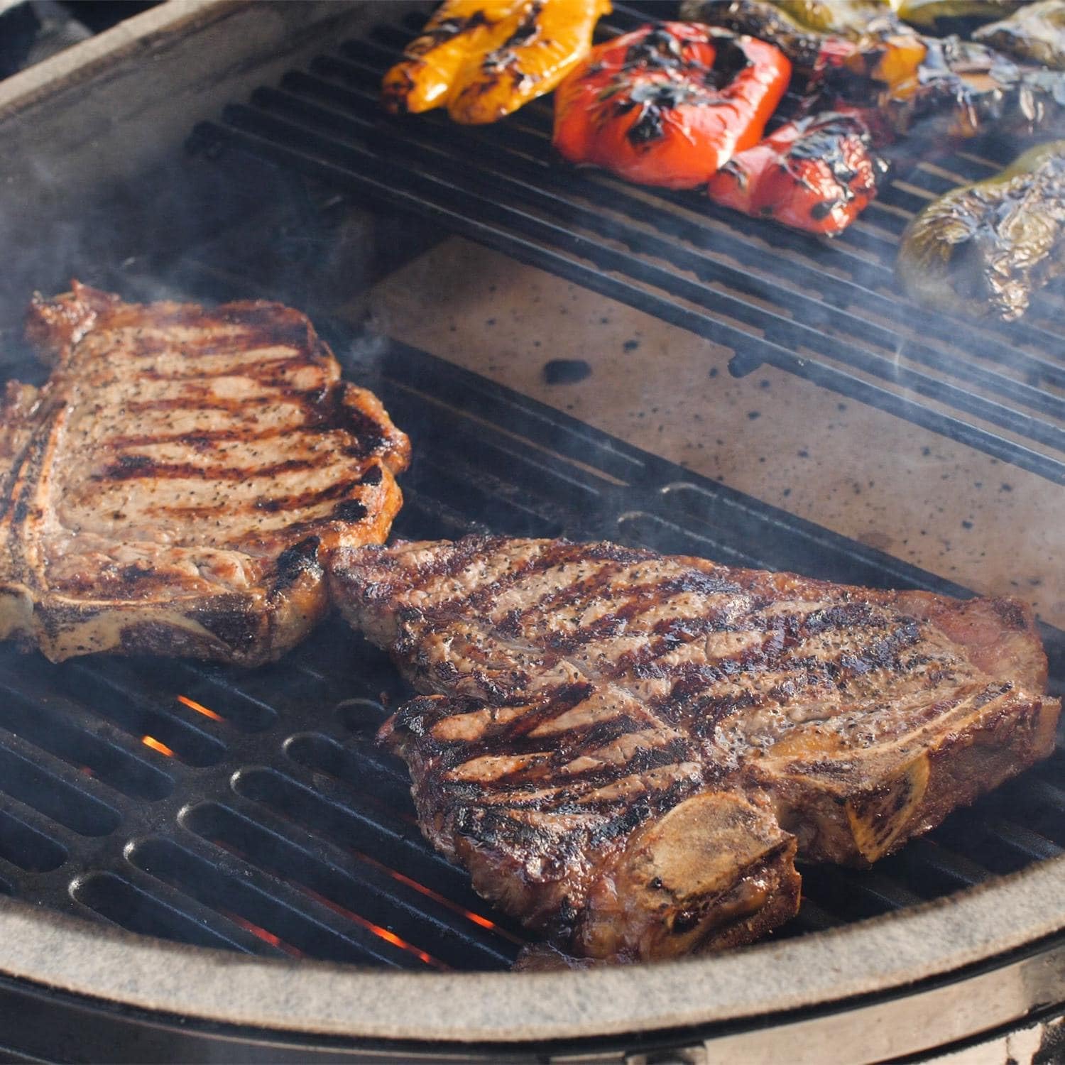 Half Moon Primo Cast Iron Searing Grate for Oval XL