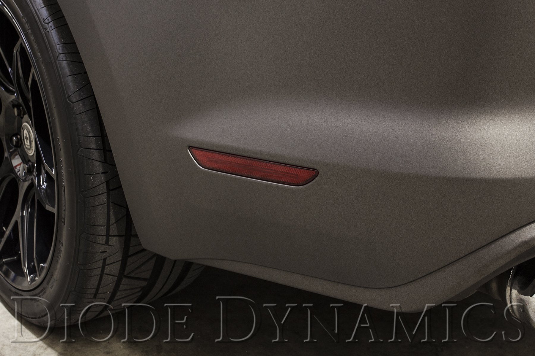 LED Sidemarkers Diode Dynamics for 2015-2021 Ford Mustang, Clear (Set)