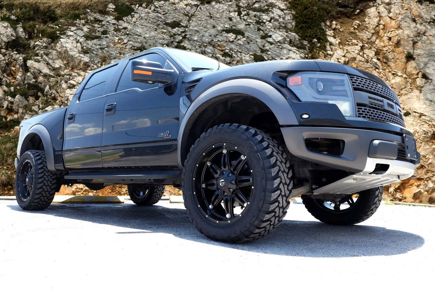 Fuel Offroad D531 Black HOSTAGE Wheel with Matte tpms (18 x 9. inches /6 x 120 mm, 1 mm Offset)