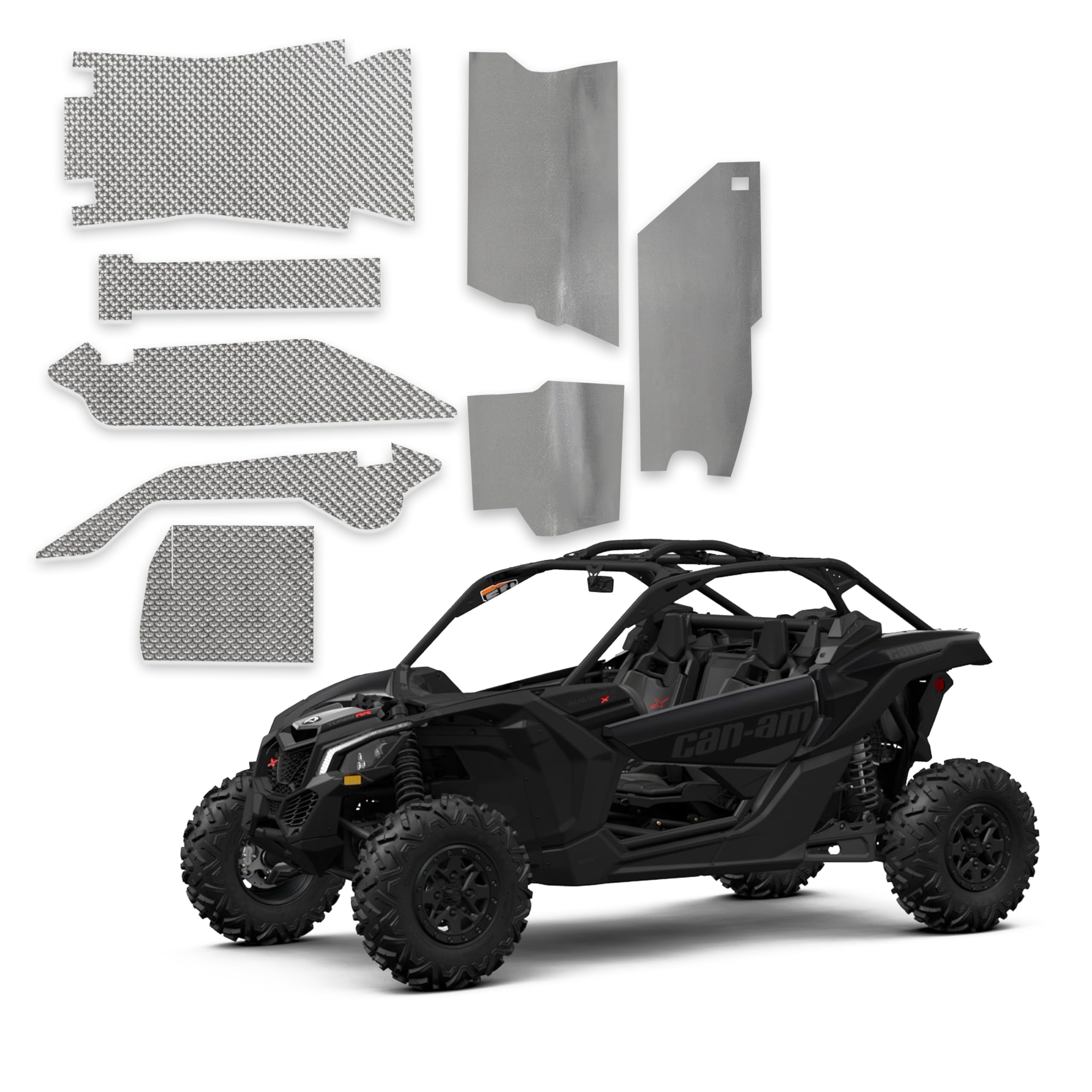 Heat Control Kit Design Engineering 902404 Compatible with '17-'20 Can-Am Maverick X3 2-Seat
