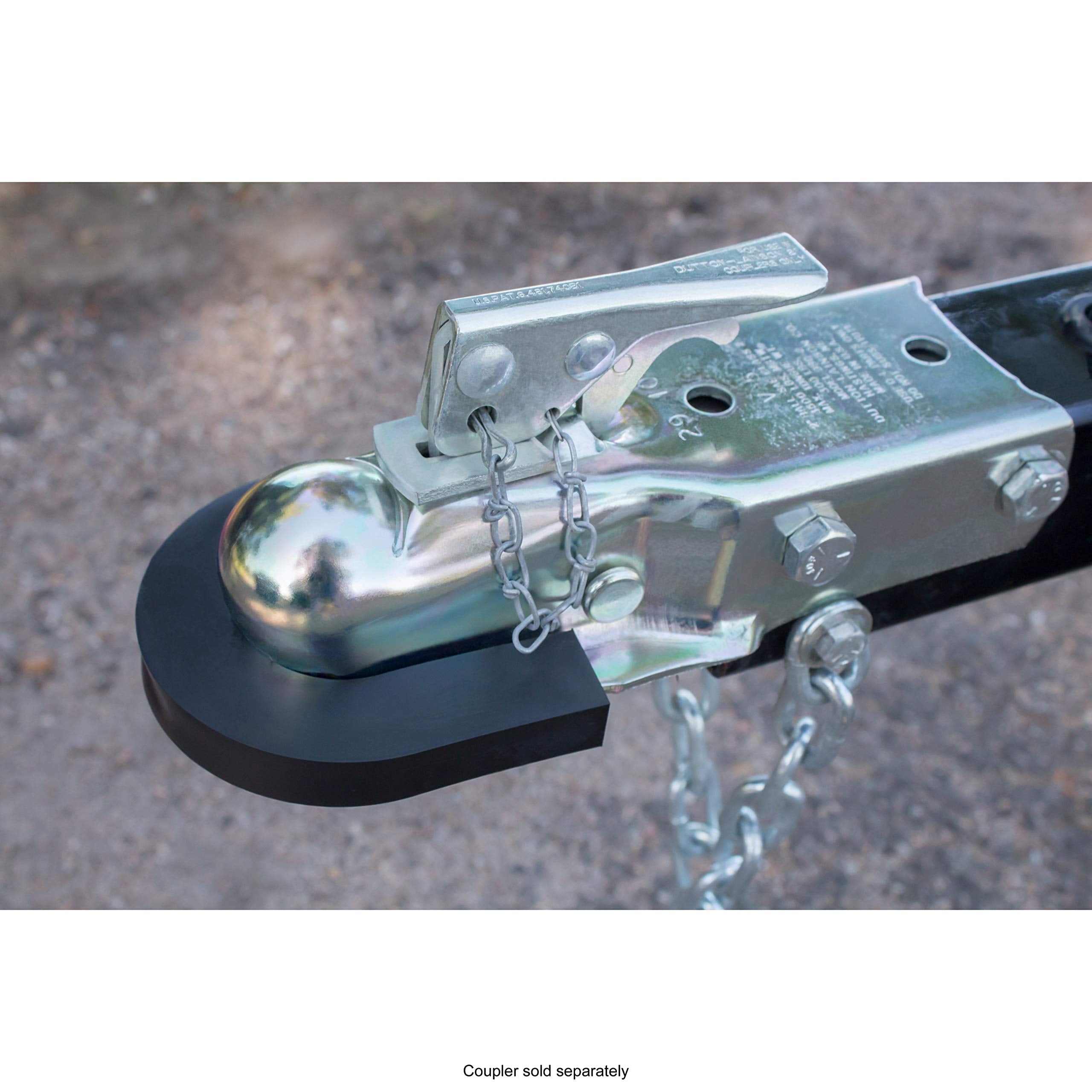 D-L (6279) Dutton-Lainson Company - Bump Me Coupler Cushion - Universal Trailer Coupler Hitch Protection Guard for Vehicle Bumper, Tailgate & Shin Safety - Weather Resistant UV Inhibitor - Made in USA